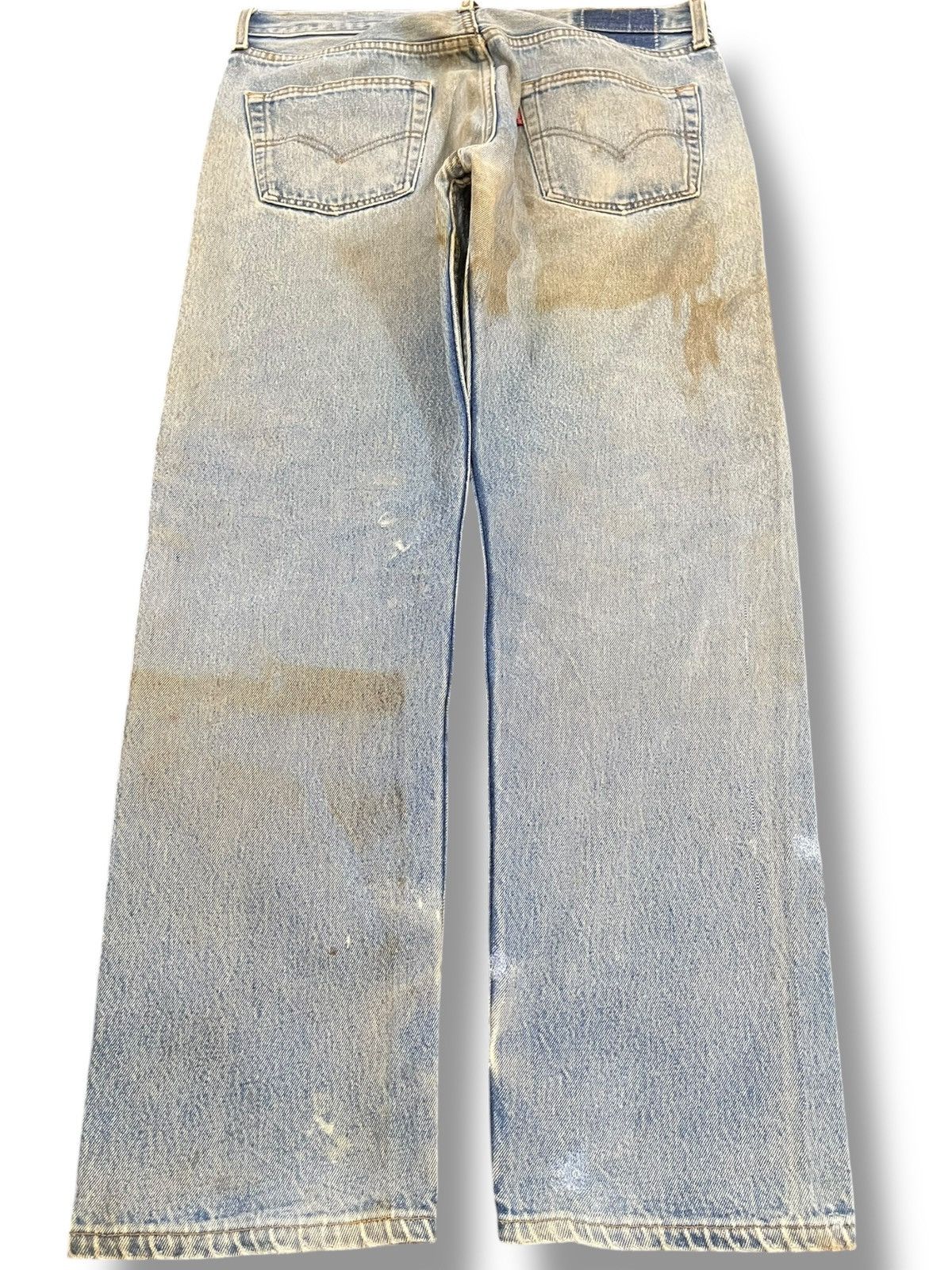 LVC × Levi's × Levi's Vintage Clothing Vintage Levi’s 501 Mudwash Reconstructed Denim Size US 34 / EU 50 - 5 Thumbnail