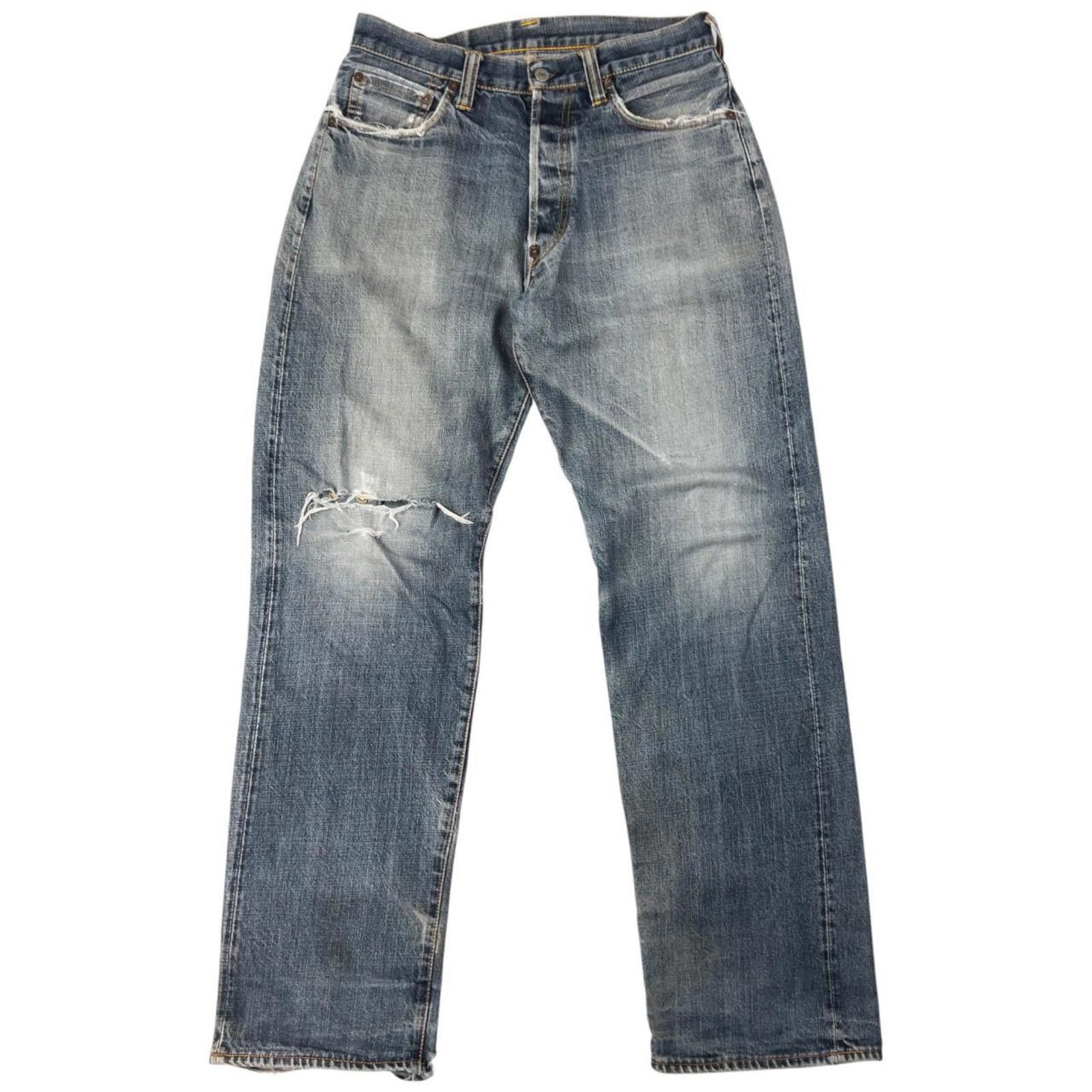 Evisu Vintage Evisu Kamon Daicock Japanese Denim Jeans Size W31 Size US 31 - 3 Thumbnail