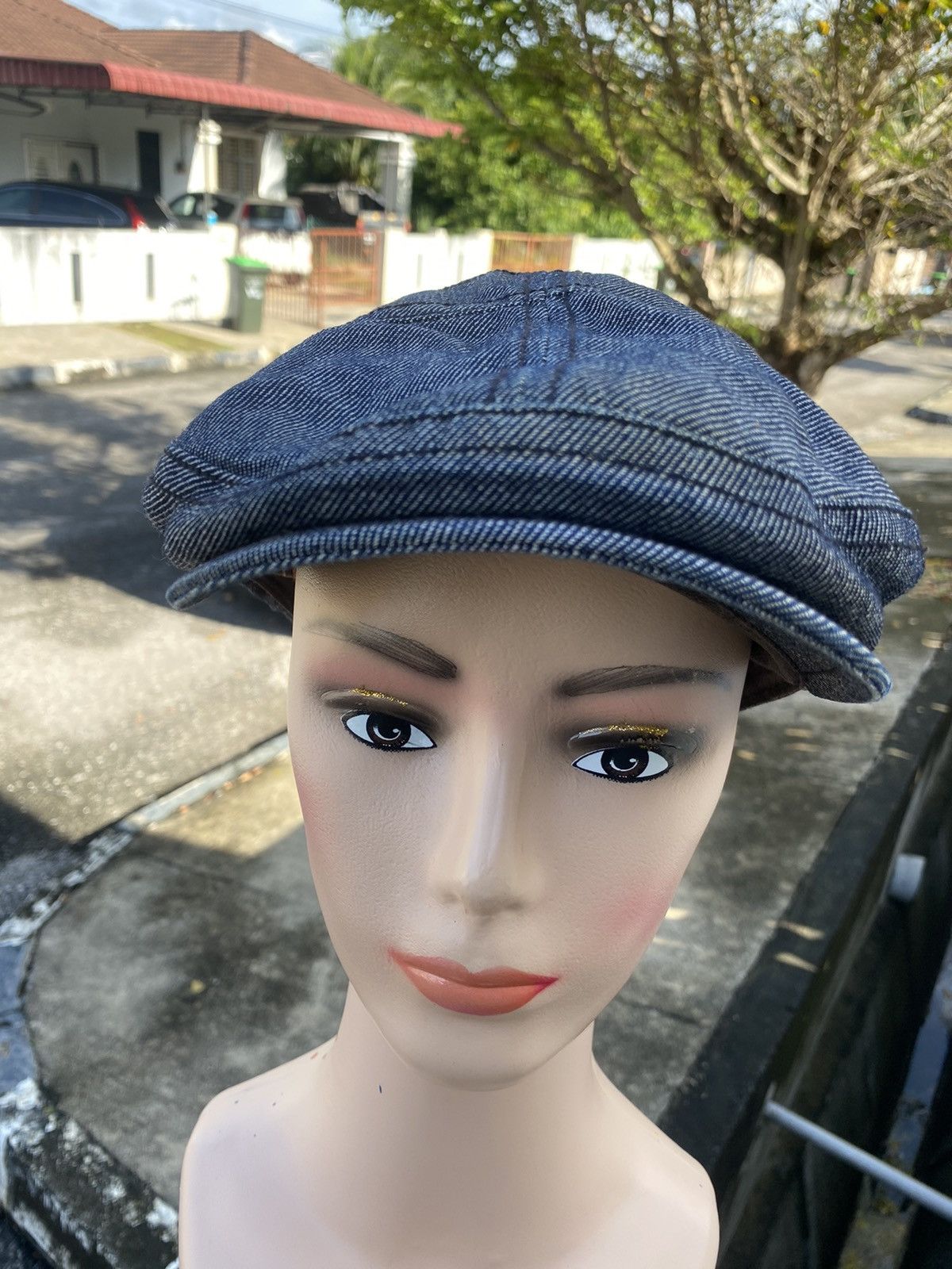 Diesel Vintage Diesel Denim Hat Size ONE SIZE - 2 Thumbnail