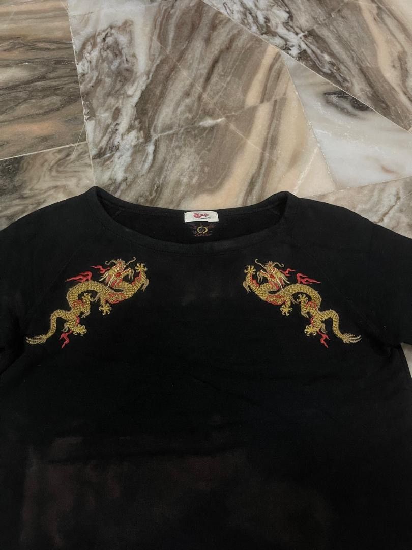 Vivienne Tam Vivienne Tam Dragon Logo Crop Shirt Size S / US 4 / IT 40 - 6 Thumbnail