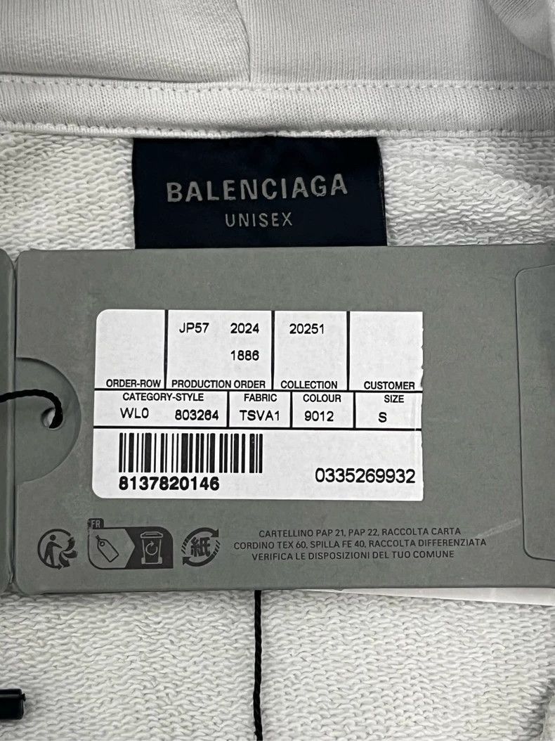 Balenciaga Balenciaga Zipper Hoodie with Hooded Design-2506 Size US S / EU 44-46 / 1 - 4 Thumbnail