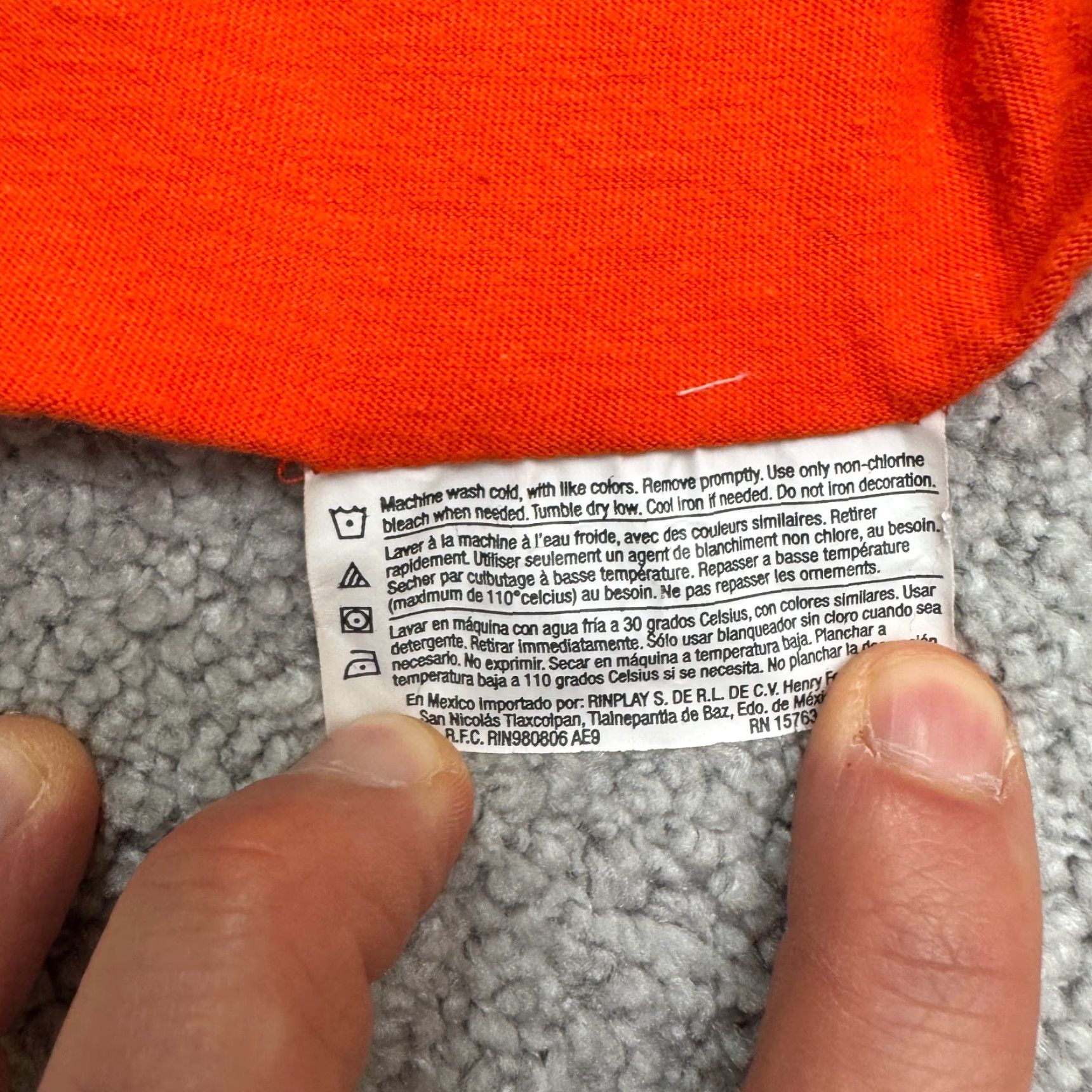 Champion Champion Shirt Mens Large Orange Logo T-Shirt Cotton Crew Neck Activewear Casual Sports Mens L Orange Logo Size US L / EU 52-54 / 3 - 5 Thumbnail