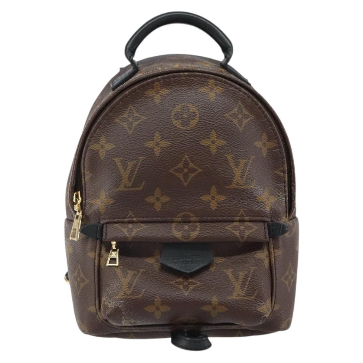 Louis Vuitton Louis Vuitton Monogram Palm Springs Mini Backpack Brown Size ONE SIZE - 1 Thumbnail