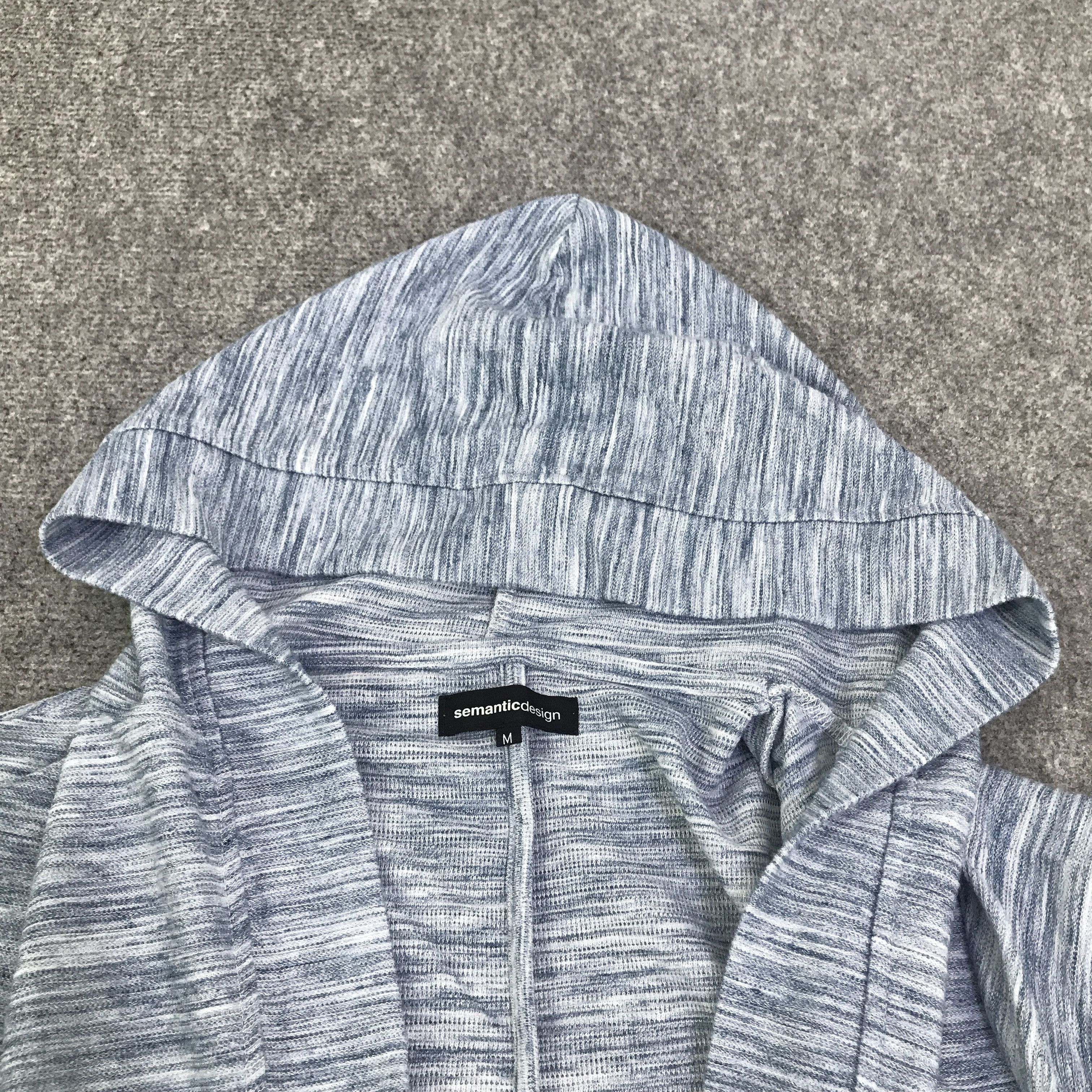 semanticdesign semantic design cardigan short sleeve hoodie jacket K122B15 Size M / US 6-8 / IT 42-44 - 5 Thumbnail