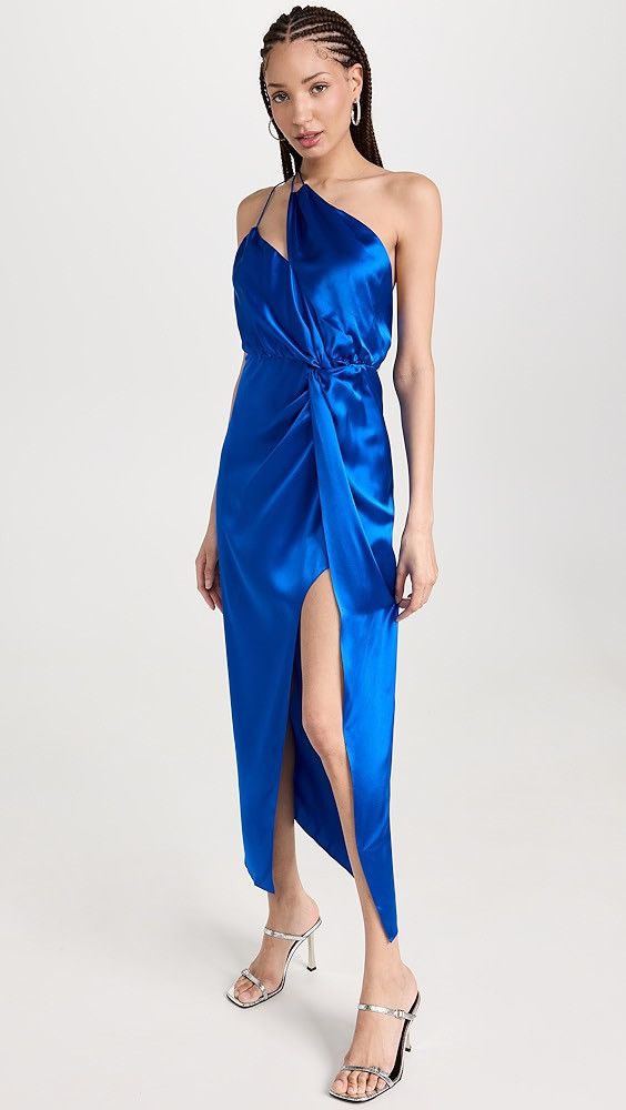 Other The Sei Strappy Knotted Silk Dress Size XS / US 0-2 / IT 36-38 - 2 Thumbnail