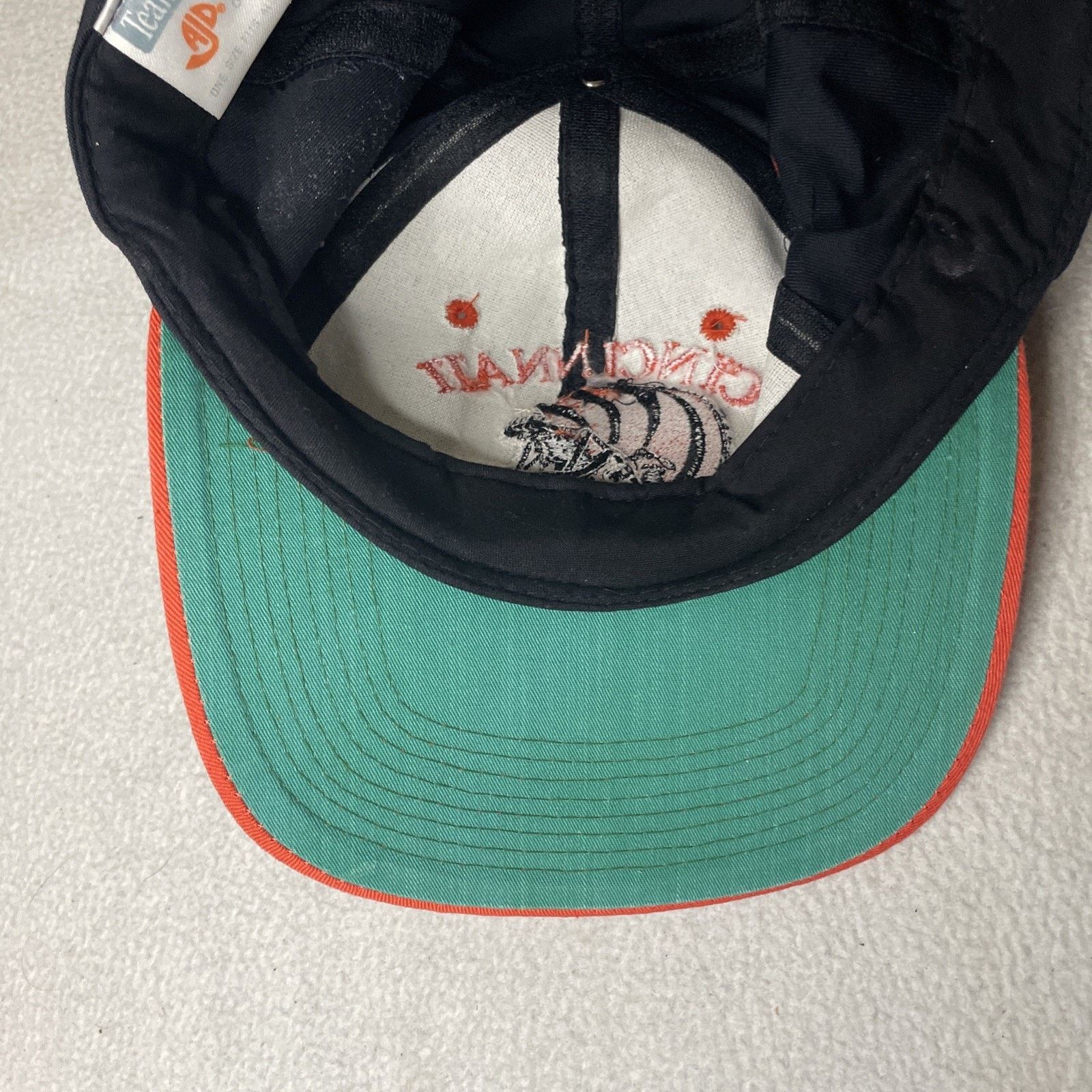 Other Vintage Cincinnati Bengals Hat AJD Snapback 90s NFL Logo Size ONE SIZE - 8 Thumbnail
