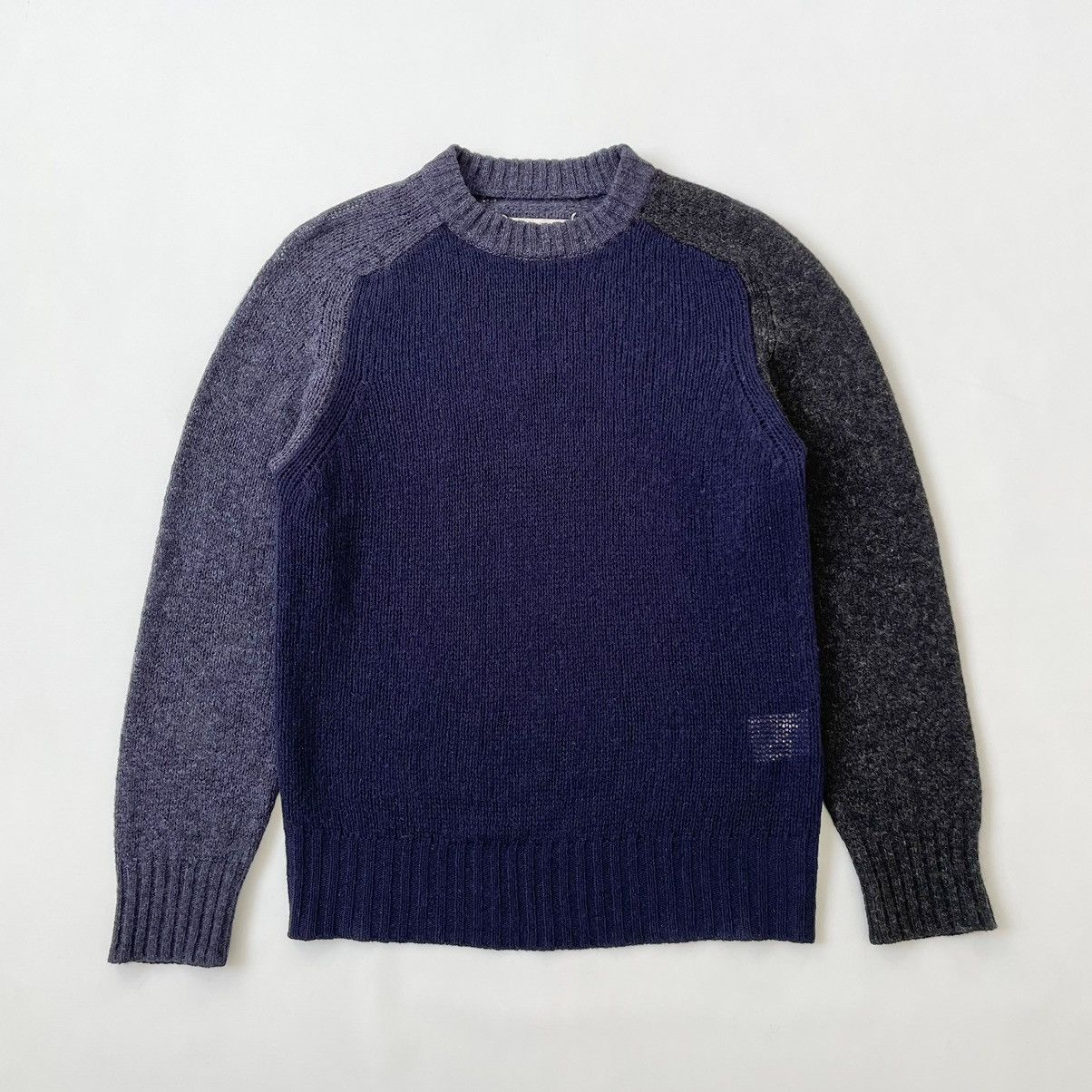 Maison Margiela A/W 05 Colour Block Wool Sweater Size US M / EU 48-50 / 2 - 17 Thumbnail