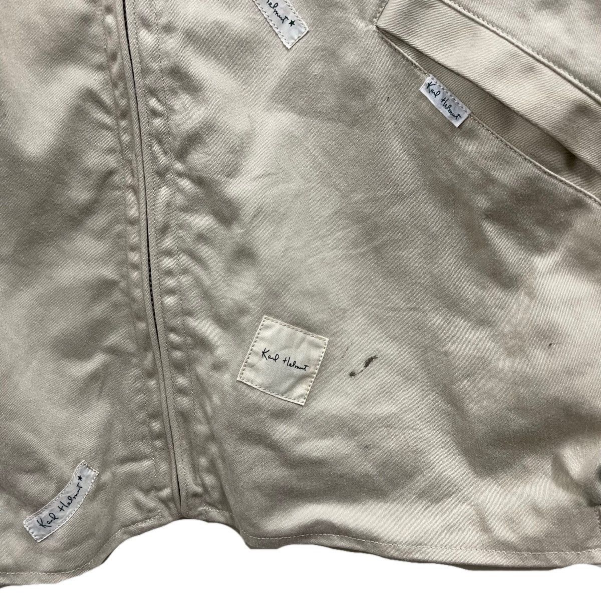 Karl Helmut Vintage 90s Karl Helmut Jacket Zipper harrington style Size US L / EU 52-54 / 3 - 7 Thumbnail