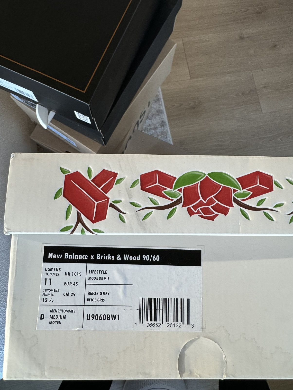 New Balance New Balance x Bricks & Wood 9060 Size US 11 / EU 44 - 4 Thumbnail