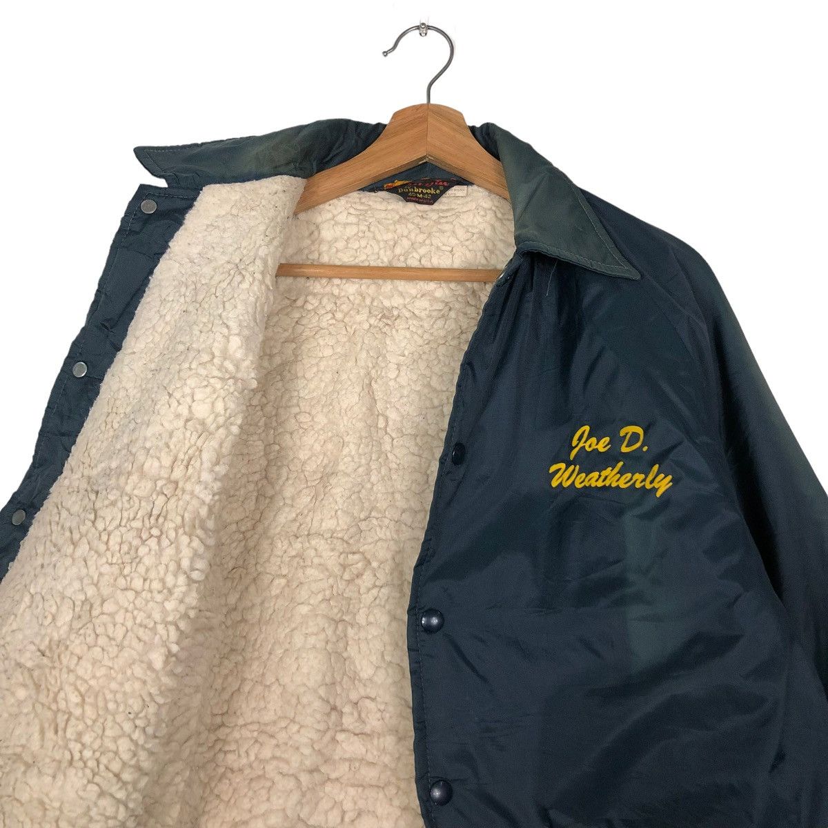 Toyo Enterprises 🔥VINTAGE DUNBROOKE USA CHORE WORK JACKET BIG LOGO Size US M / EU 48-50 / 2 - 10 Thumbnail