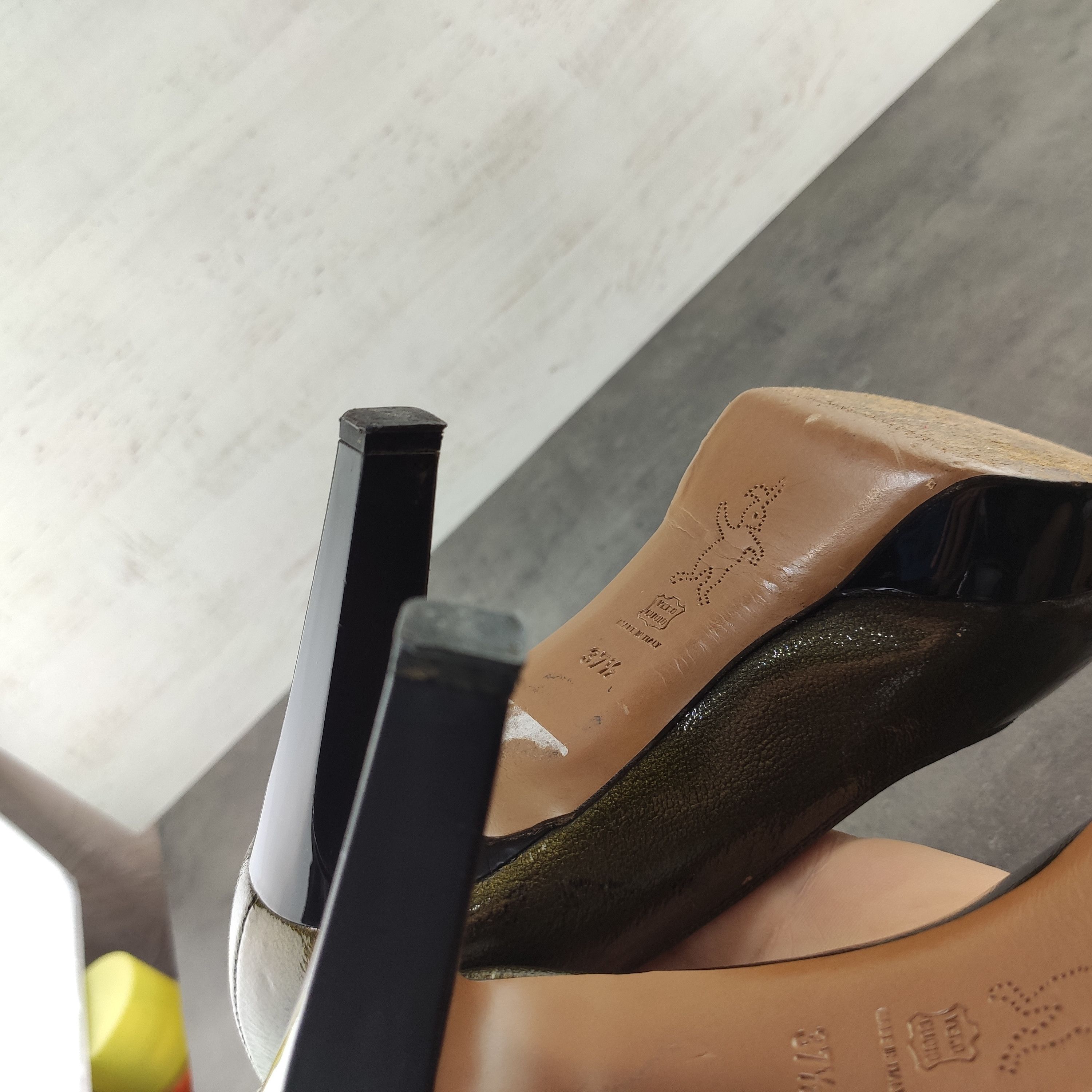 Marni Marni green patent leather heels 37.5 Size US 7.5 / IT 37.5 - 14 Thumbnail