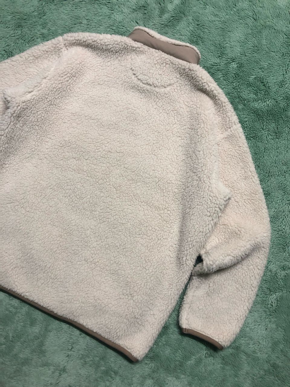 Uniqlo × White Mountaineering UNIQLO WHITE MOUNTAINEERING DEEP PILE FLEECE HALF BUTTON Size US M / EU 48-50 / 2 - 9 Thumbnail