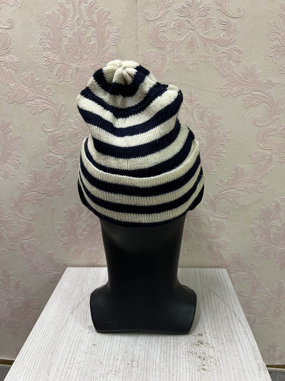 Dunlop × Vintage Vintage Dunlop Striped Design Beanie Hats Size ONE SIZE - 5 Thumbnail