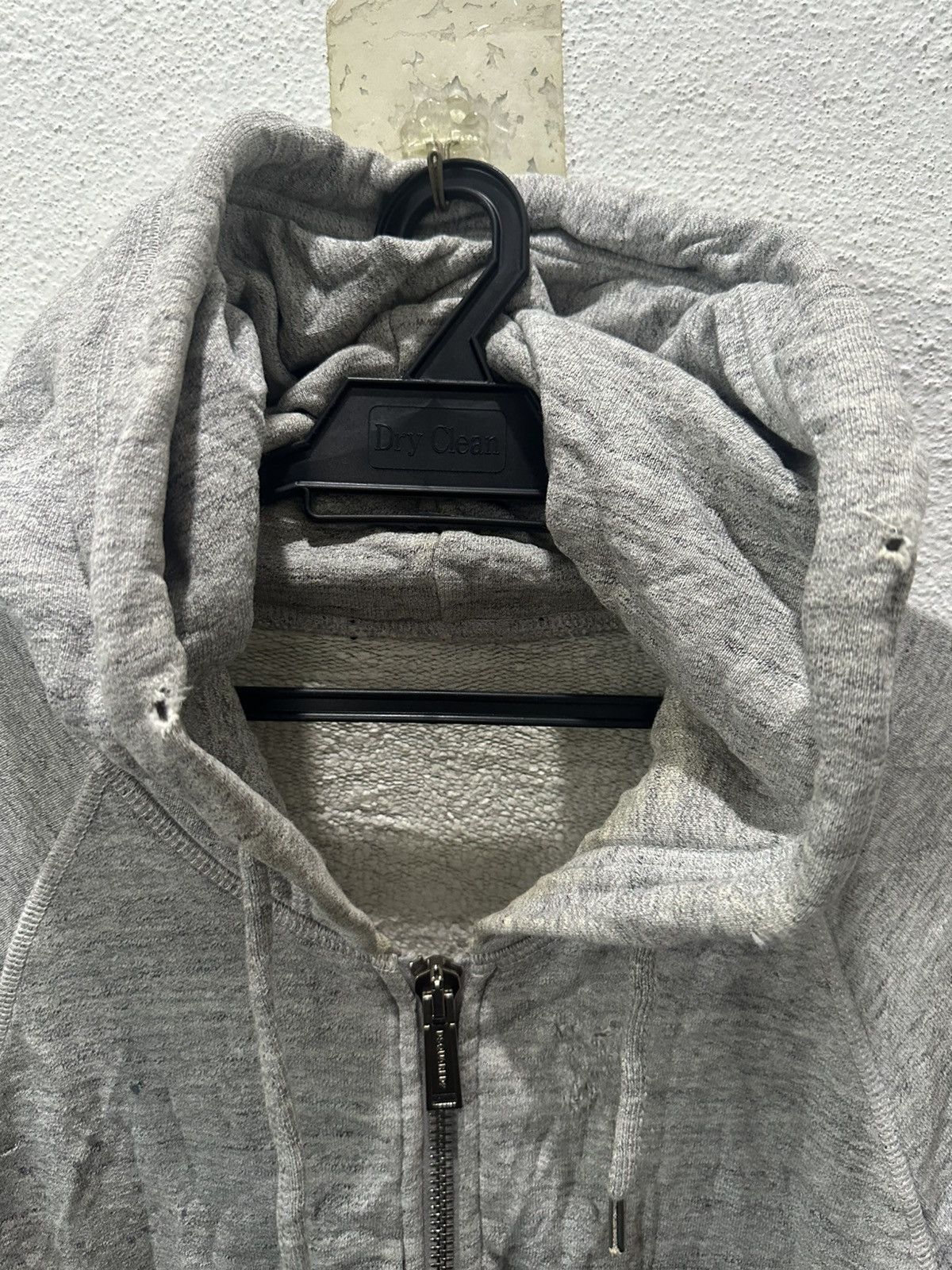 Dsquared2 Dsquared2 Men's Distressed Zipped Hoodie Size L Size US L / EU 52-54 / 3 - 8 Thumbnail