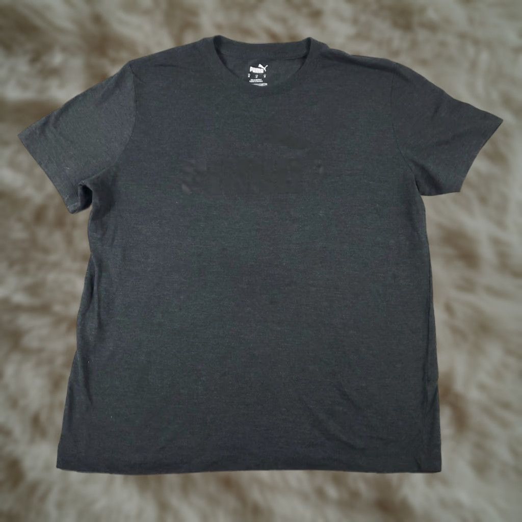 Puma Puma T Shirt Mens Size Medium Gray Logo Short Sleeve Casual Cotton Blend Crew Neck Vintage No Size US M / EU 48-50 / 2 - 1 Thumbnail