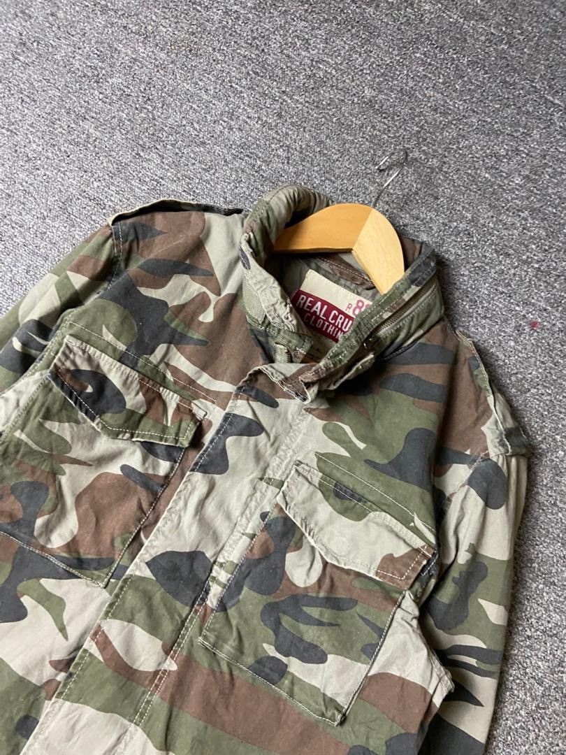 Japanese Brand Vintage Real Crush R-86 Camo Jacket (177) Size US M / EU 48-50 / 2 - 10 Thumbnail