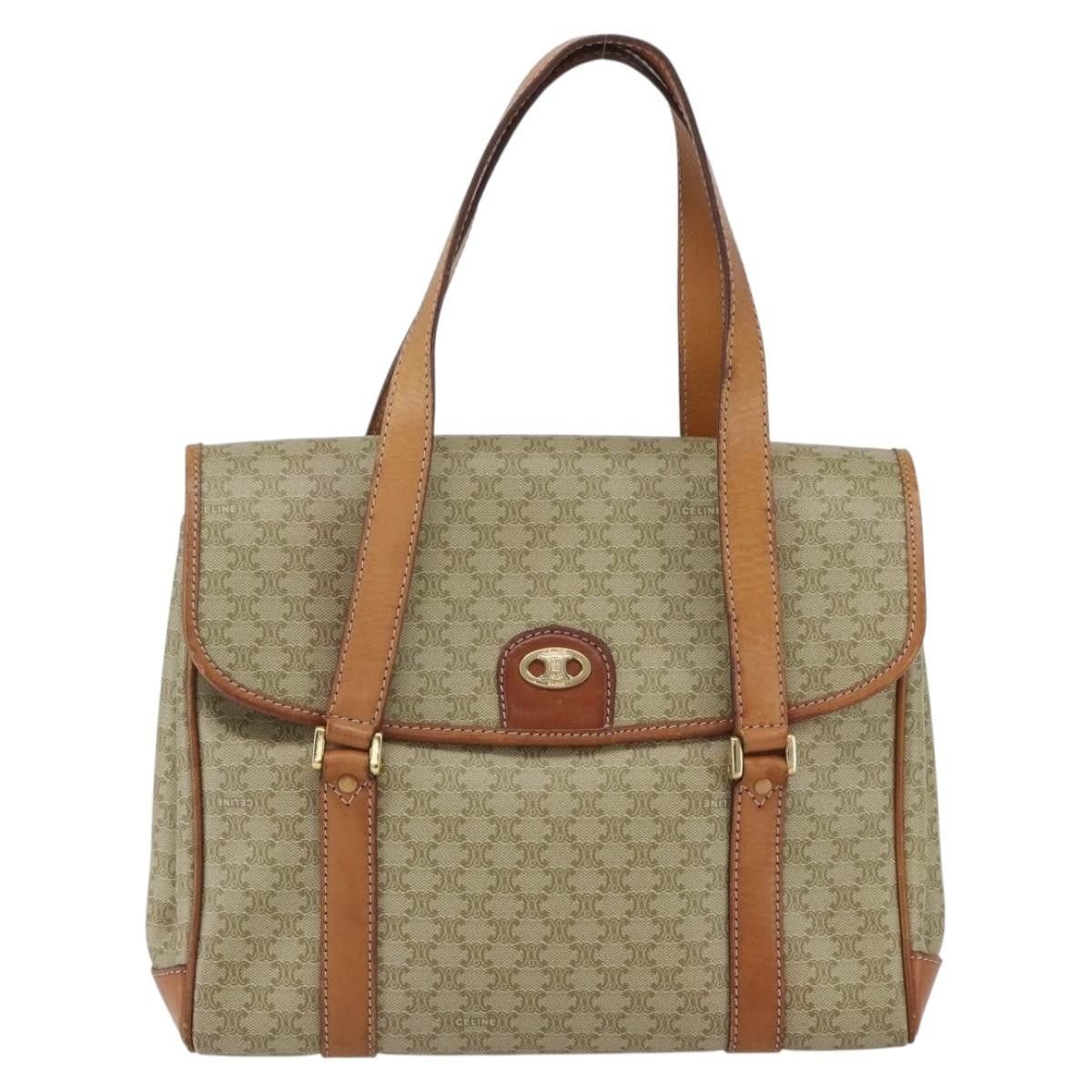 Celine Celine Vintage Macadam Canvas and Leather Size ONE SIZE - 1 Thumbnail
