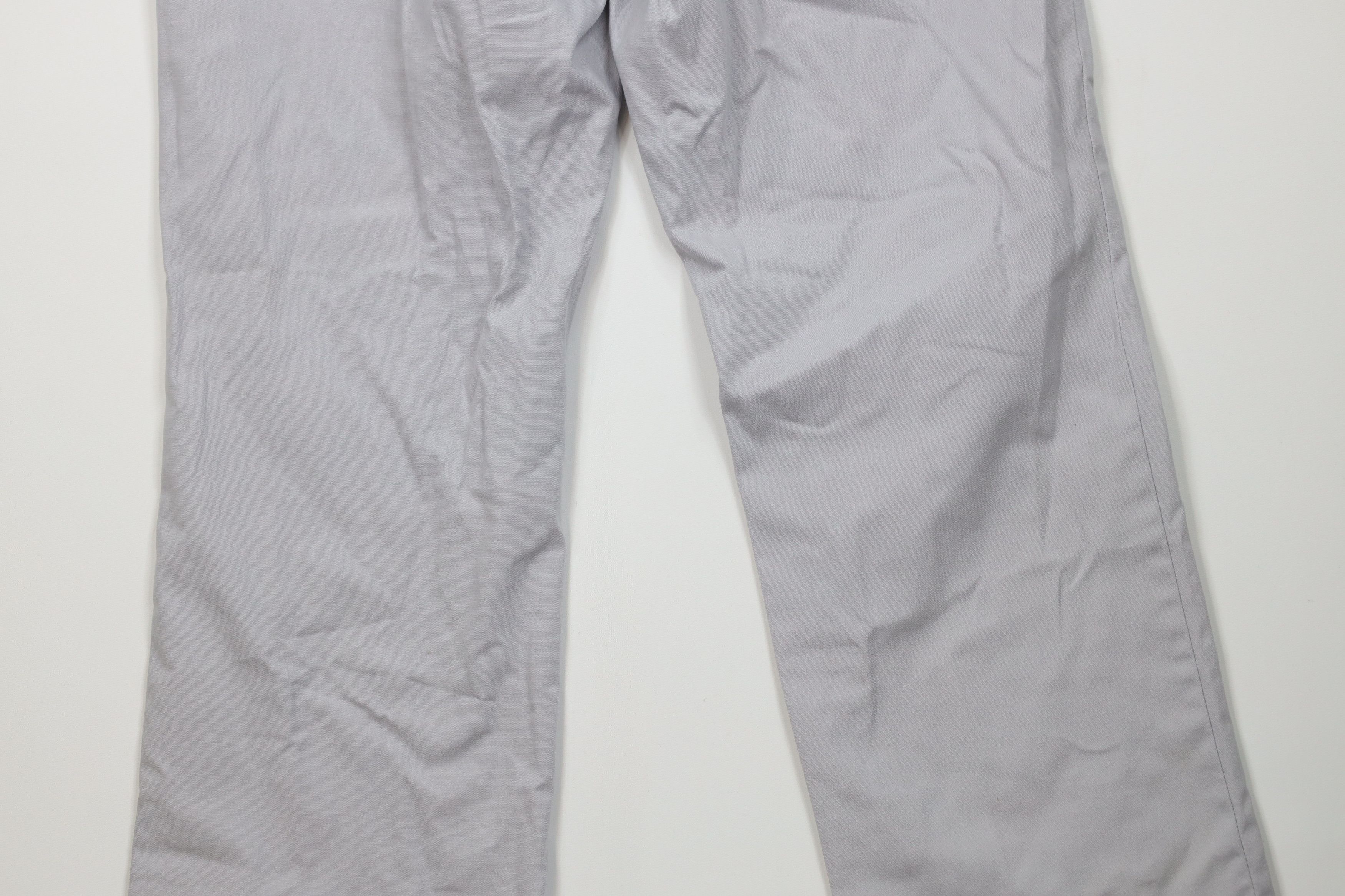 Vintage Vintage 70s Streetwear Wide Leg Chino Pants Trousers Gray Size US 36 / EU 52 - 12 Thumbnail