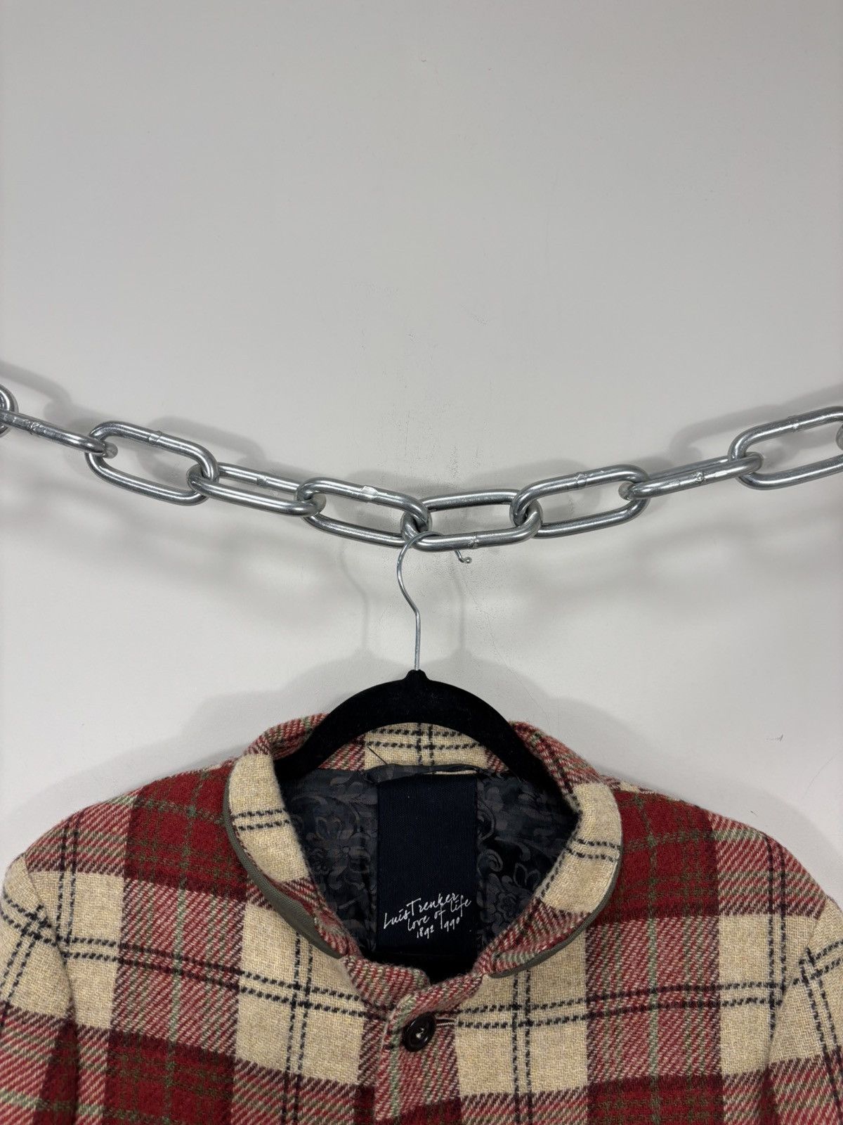 Other Luis Trenker Women’s Plaid Check Alpine Wool Blazer Jacket Size XL / US 12-14 / IT 48-50 - 5 Thumbnail