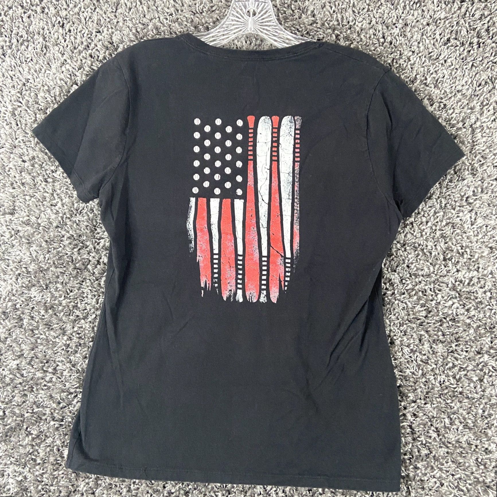 Hanes VINTAGE Hanes Nano Diamondbacks Baseball T-Shirt Women Small Black Female S Size S / US 4 / IT 40 - 7 Thumbnail