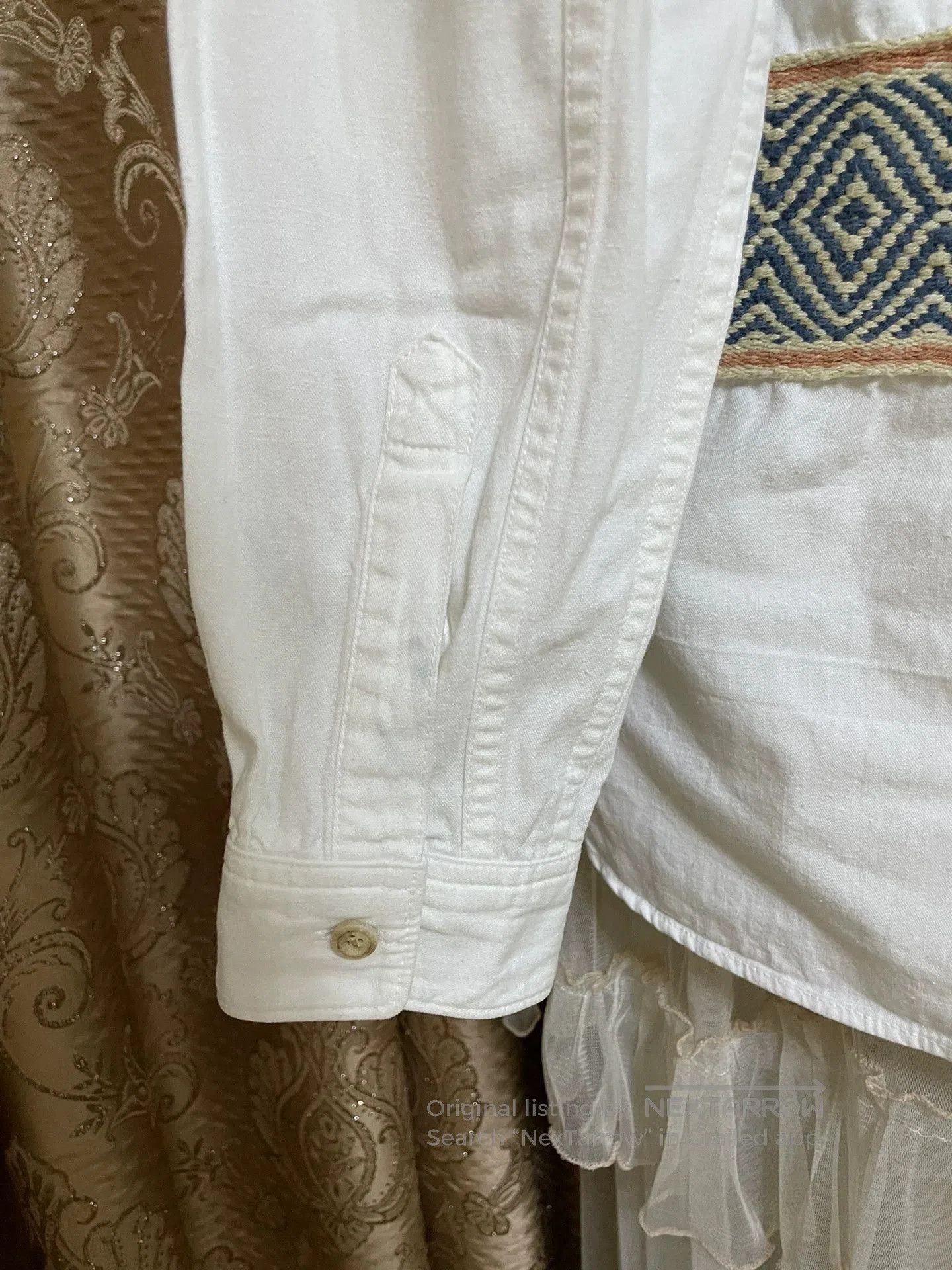 Visvim VISVIM Knit Pattern Long Sleeve Shirt. Size US M / EU 48-50 / 2 - 6 Thumbnail
