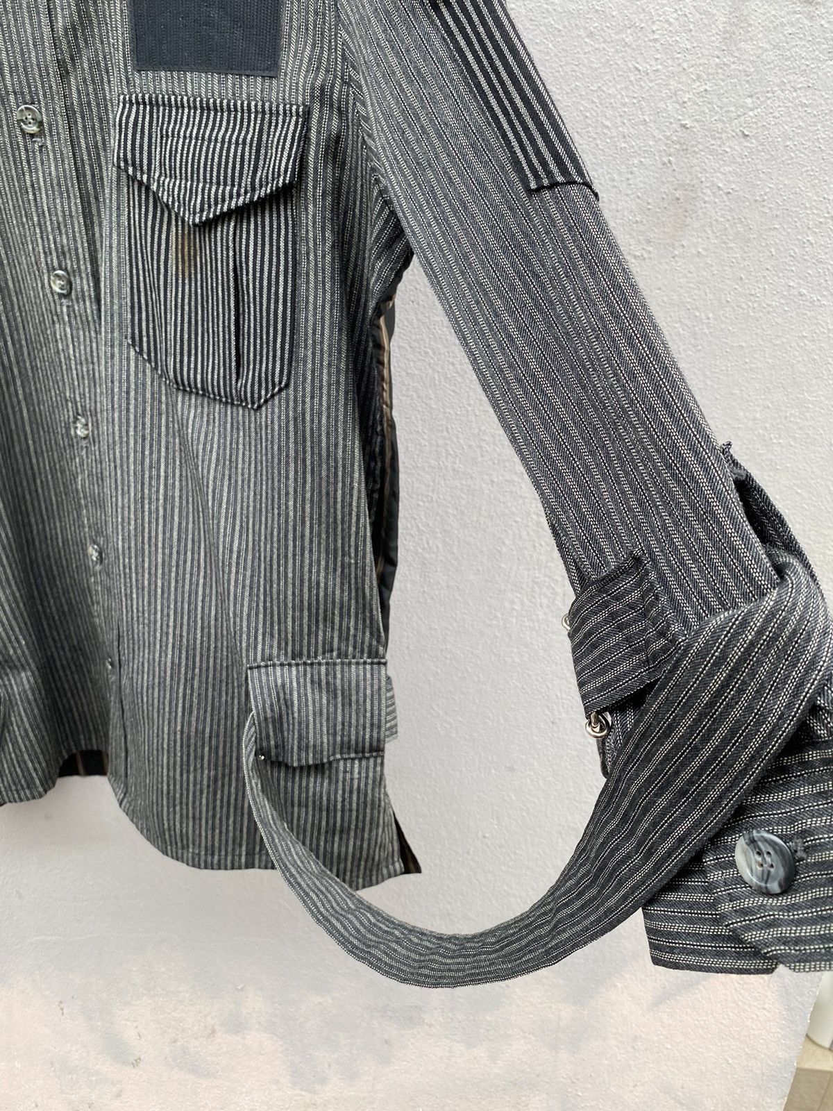 Japanese Brand × Seditionaries × Vintage Vintage 90s MILKBOY Bondage Hybrid Seditionaries/Punk Shirt Size US M / EU 48-50 / 2 - 6 Thumbnail