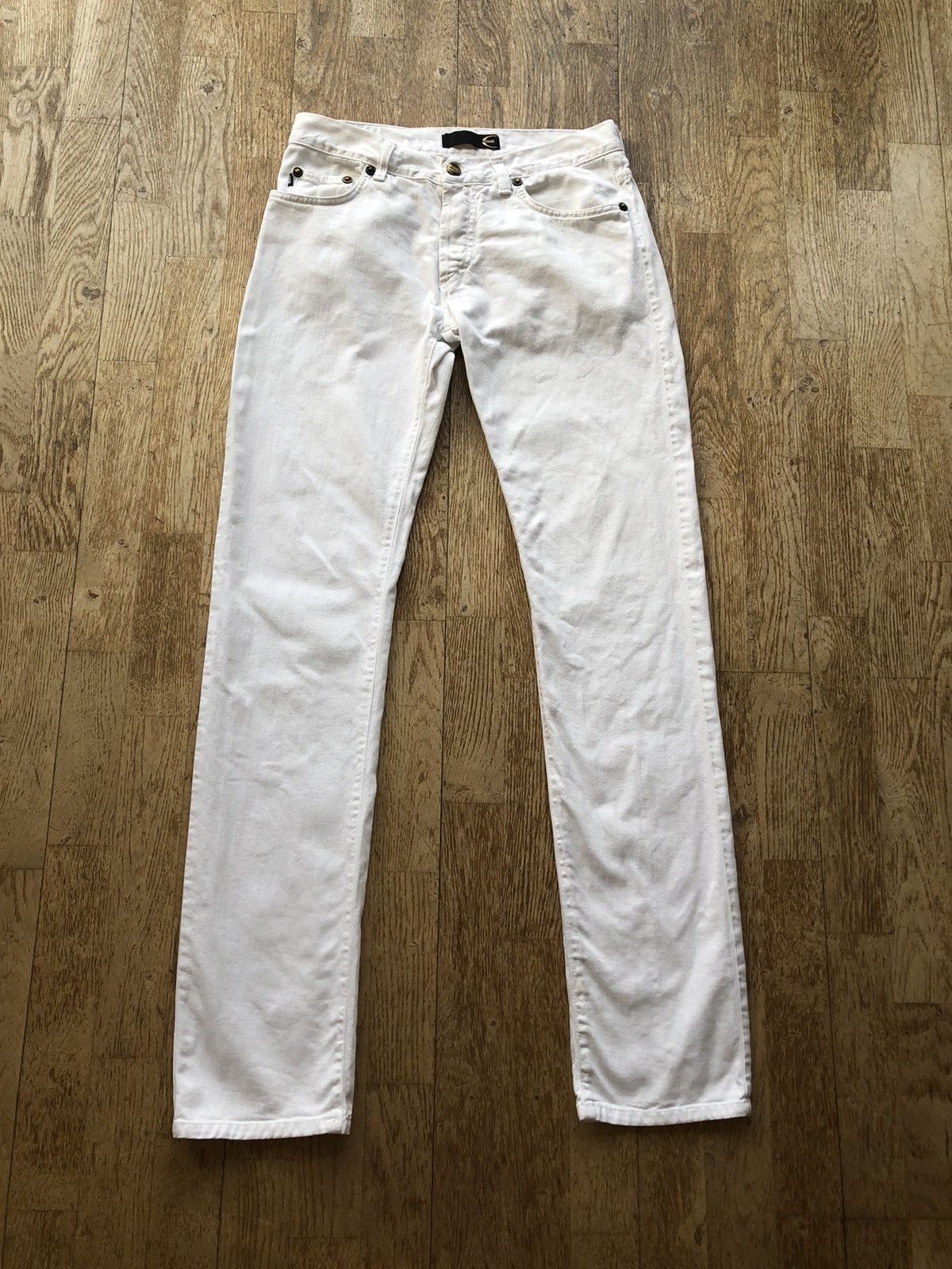 Just Cavalli VINTAGE JUST CAVALLI DESIGNER DENIM PANTS Size 34" / US 12 / IT 48 - 1 Thumbnail