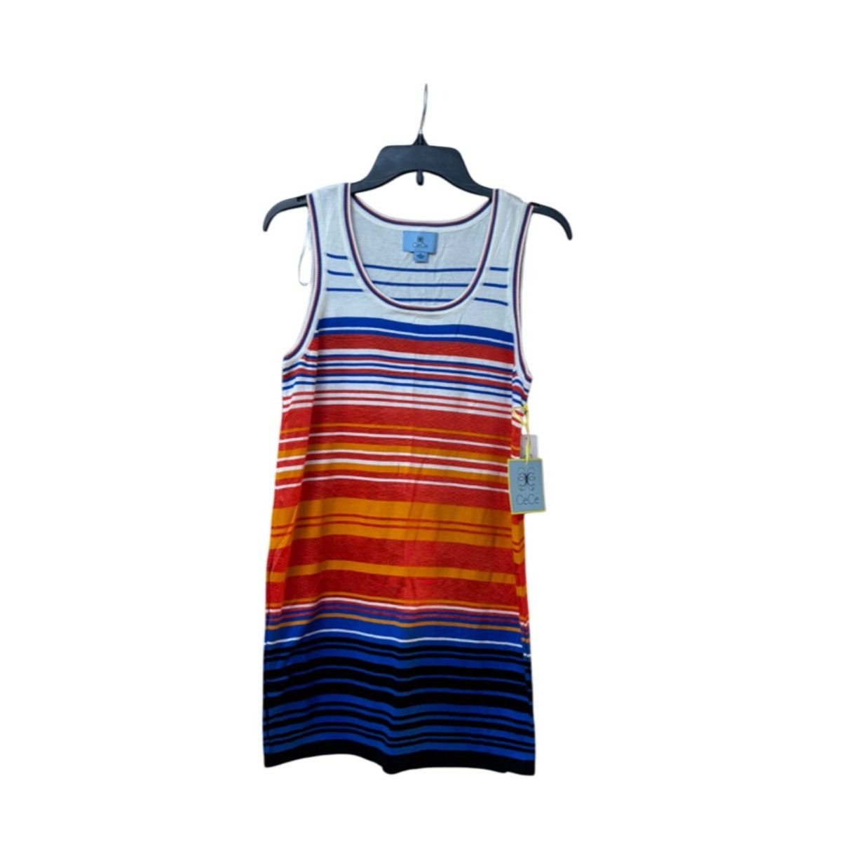 Other CeCe by Cynthia Steffe Sleeveless Striped Sweater Tunic, Sp Size S / US 4 / IT 40 - 10 Thumbnail