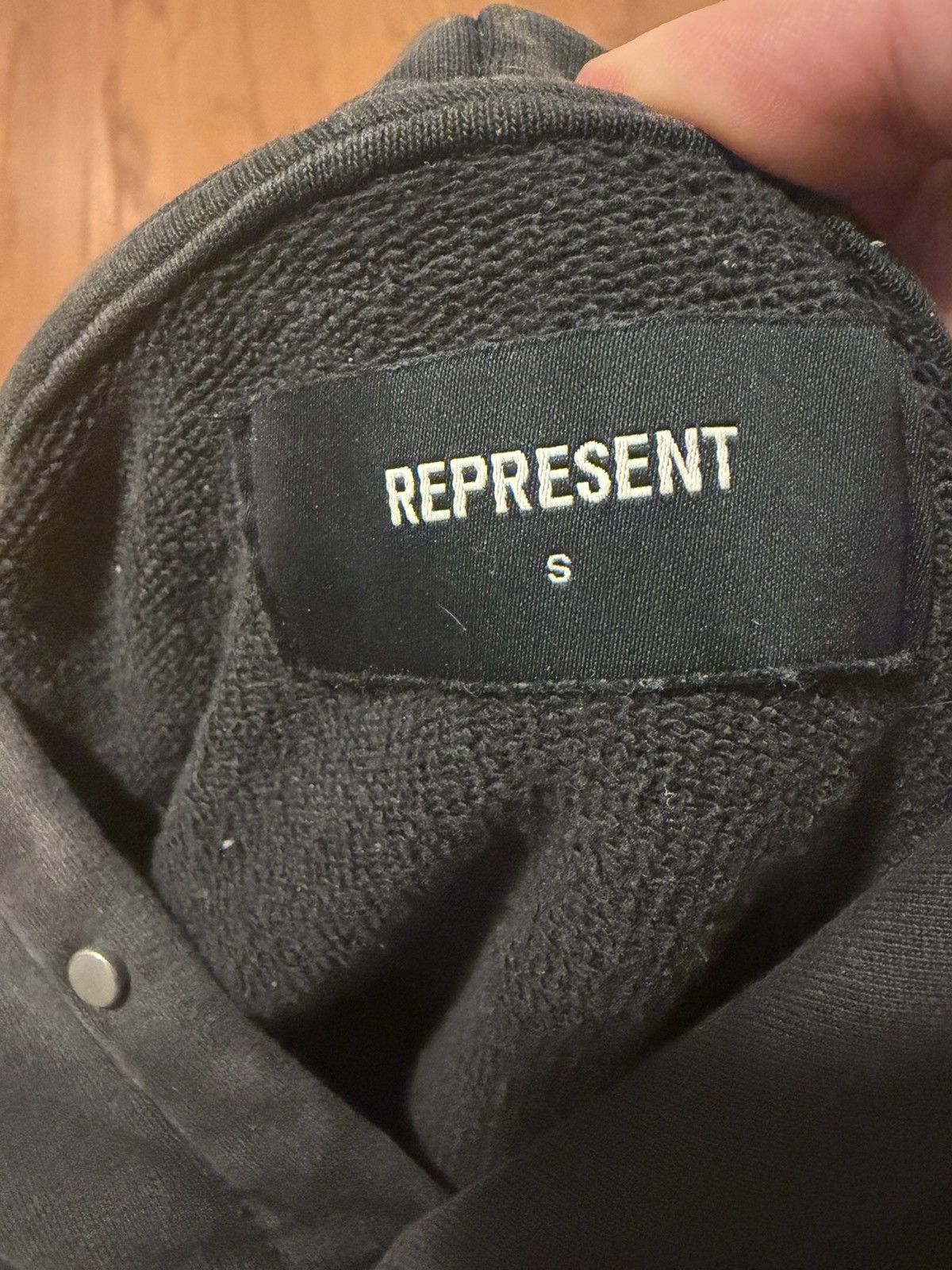 Represent Clo. Represent Hoodie – Washed Black Size US S / EU 44-46 / 1 - 2 Thumbnail