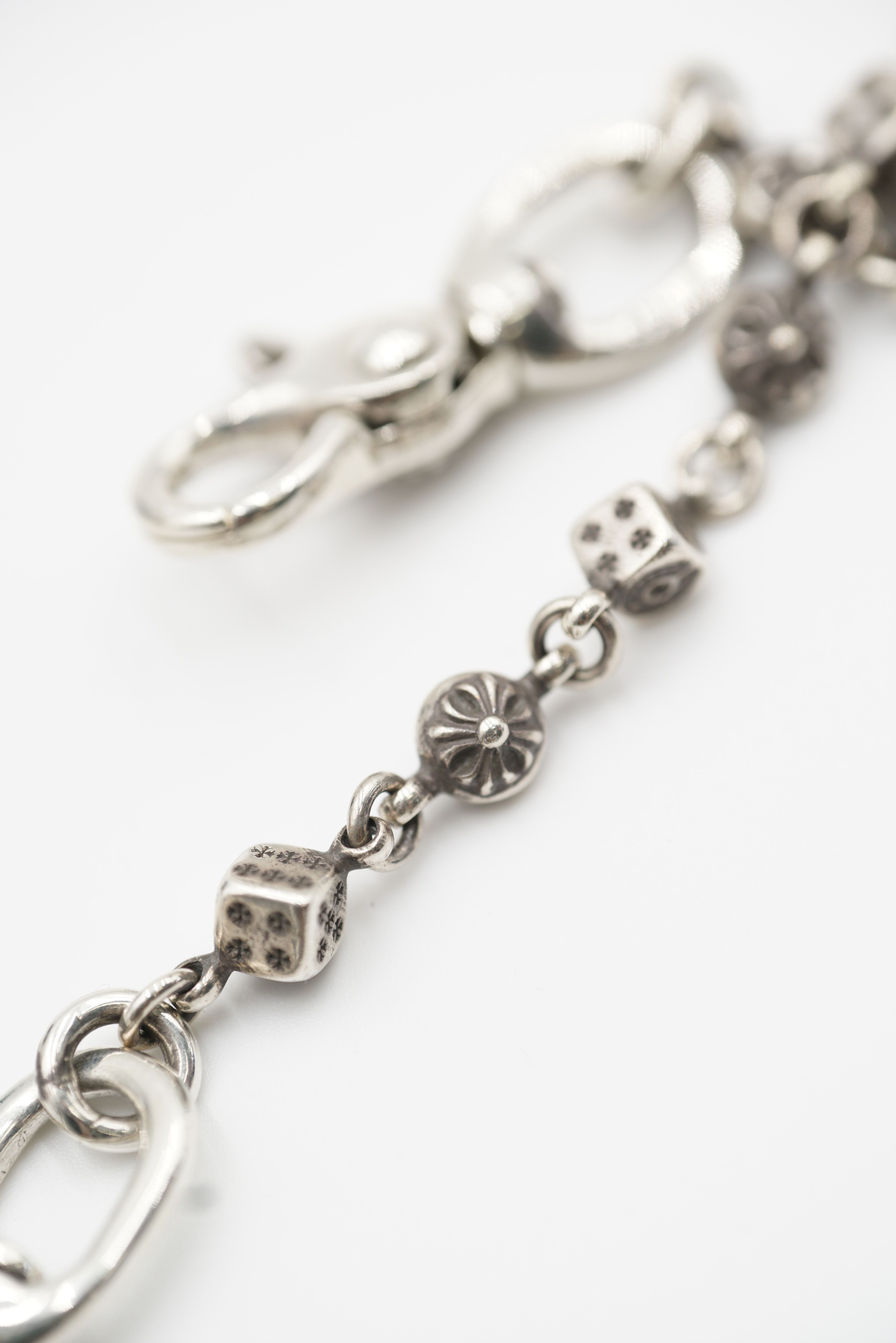 Chrome Hearts Chrome Hearts 2 Lobster Lock Dice Crossball Wallet Chain Size ONE SIZE - 12 Thumbnail