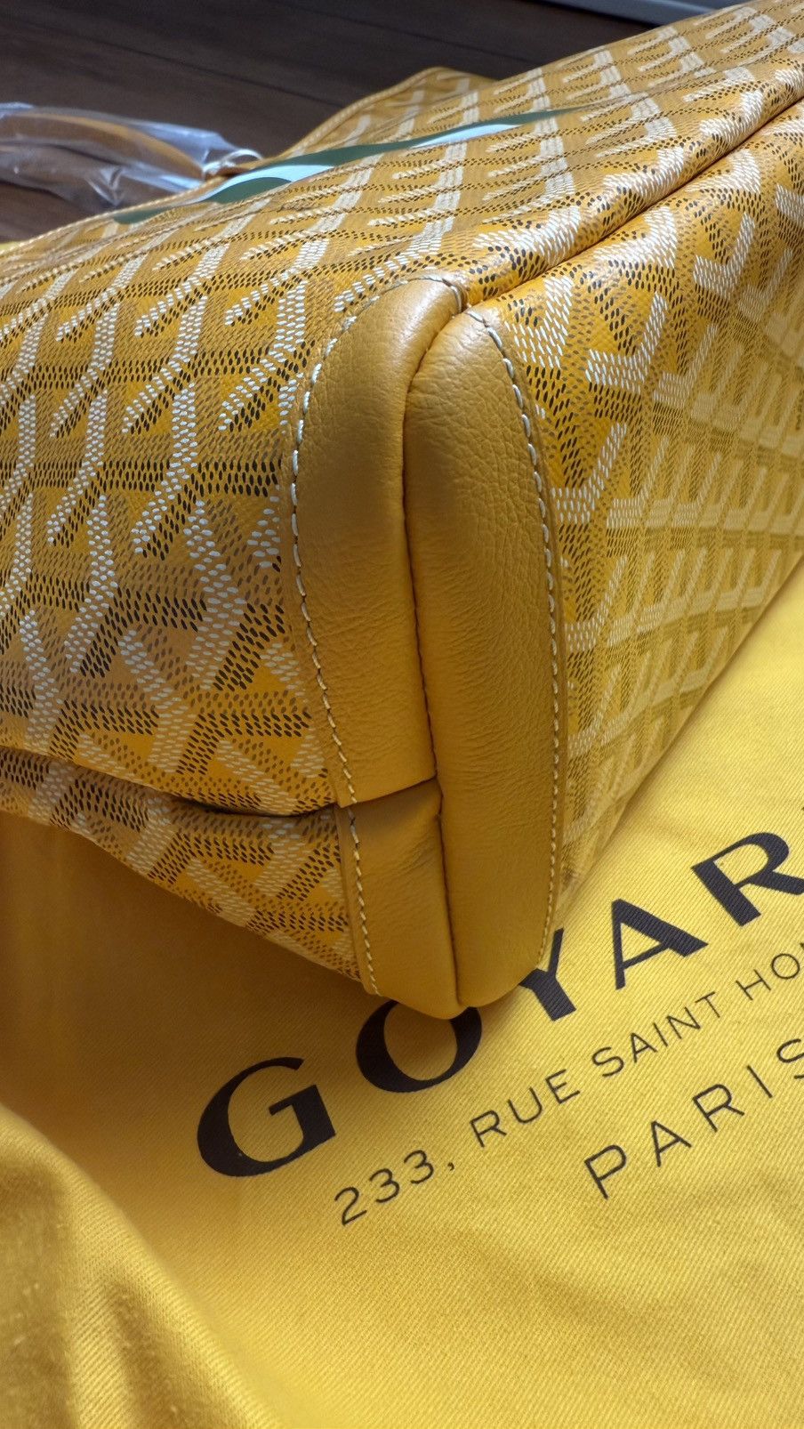 Goyard Goyard Artois PM Bag Yellow Millesime Size ONE SIZE - 7 Thumbnail
