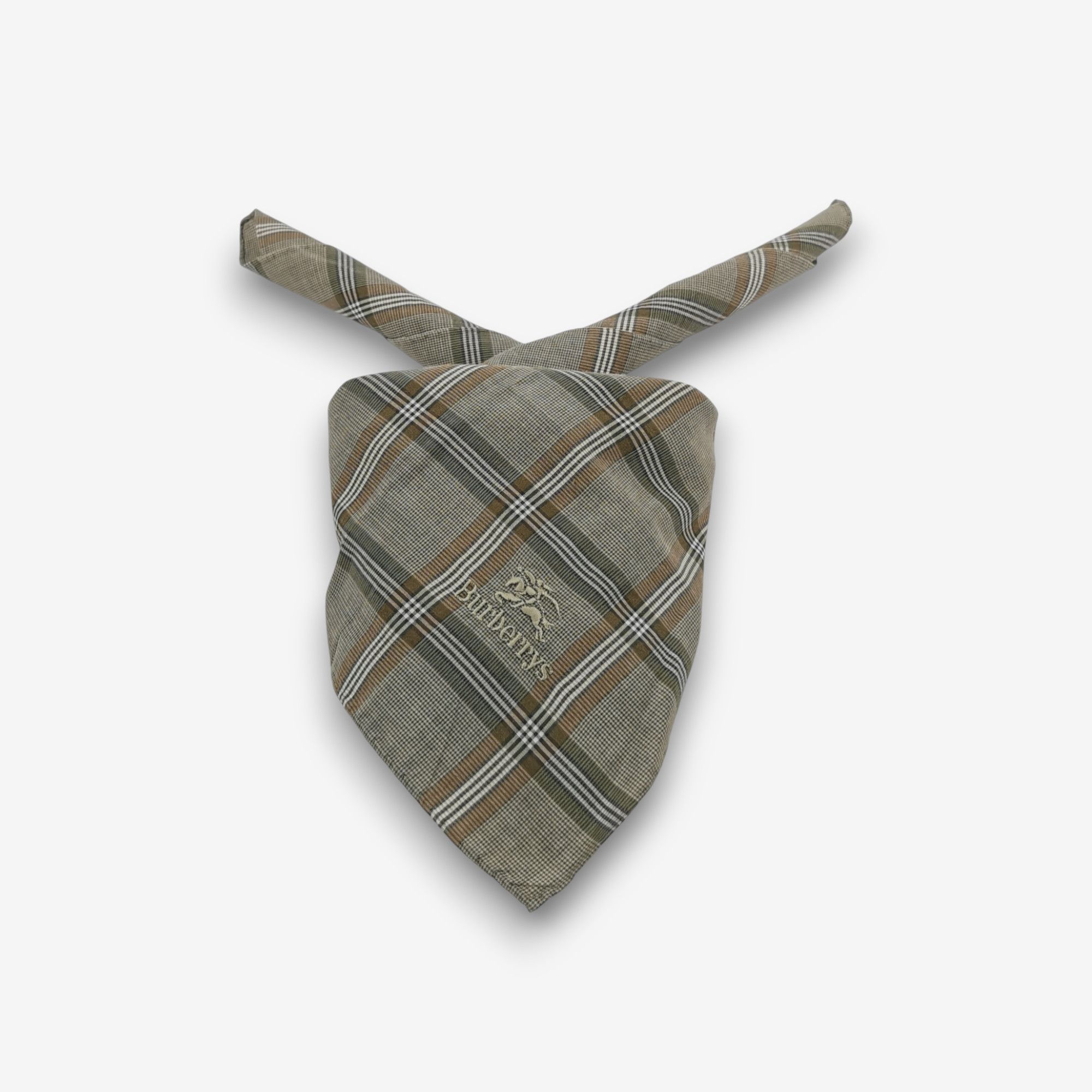 Burberry Vintage Burberry Handkerchief Bandana Neckerchief Size ONE SIZE - 1 Thumbnail
