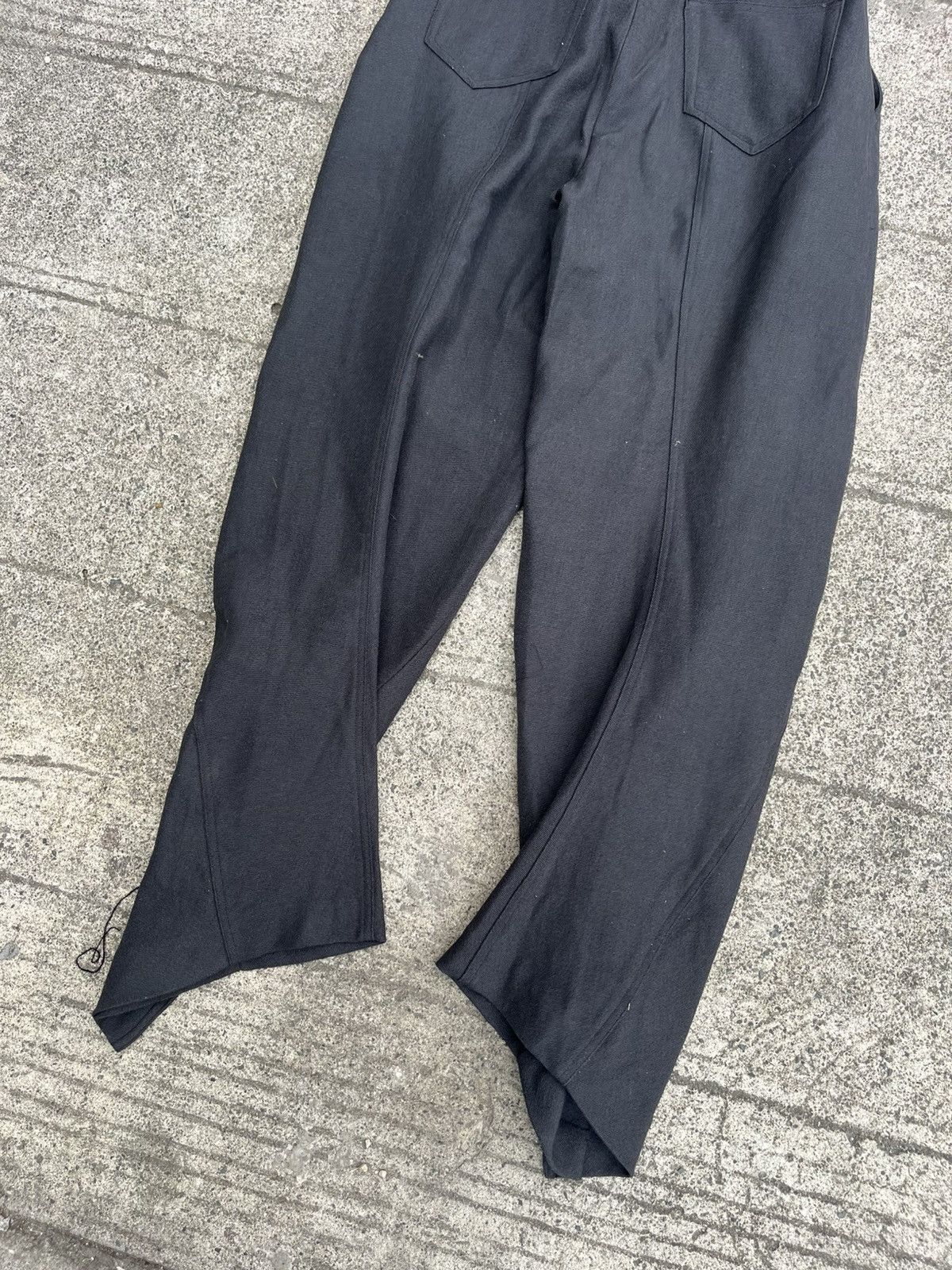 Y/Project Y/PROJECT - BANANA WOOL TAILORED PANTS Size US 31 - 14 Thumbnail