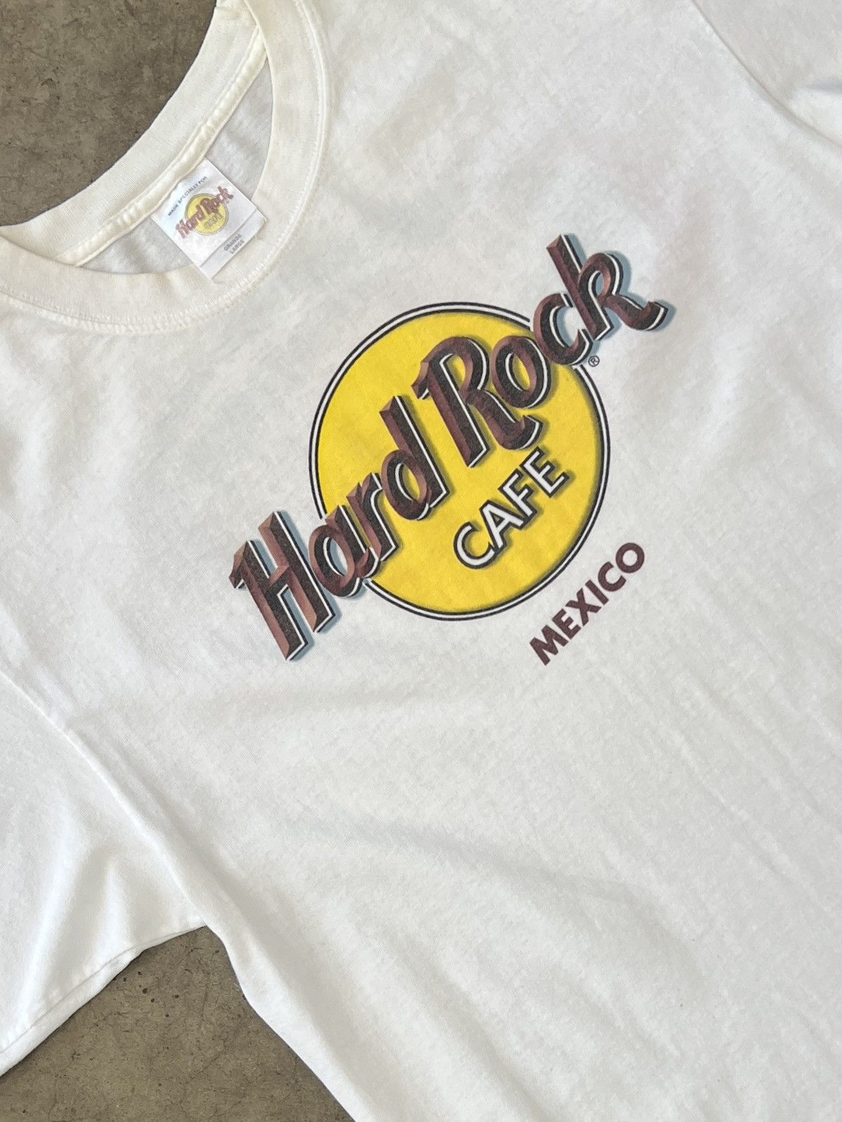 Hard Rock Cafe Vintage Hard Rock Mexico Vacation Tee Large Size US L / EU 52-54 / 3 - 4 Thumbnail