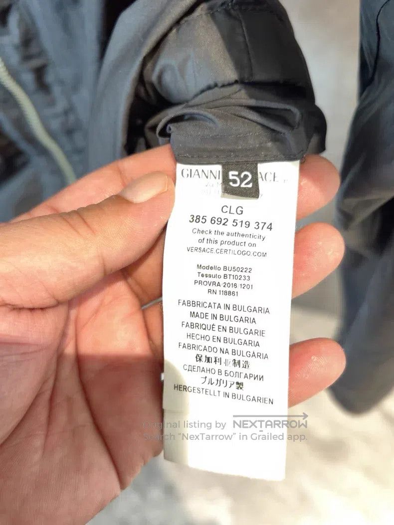 Versace Versace Trench coat Size US L / EU 52-54 / 3 - 5 Thumbnail