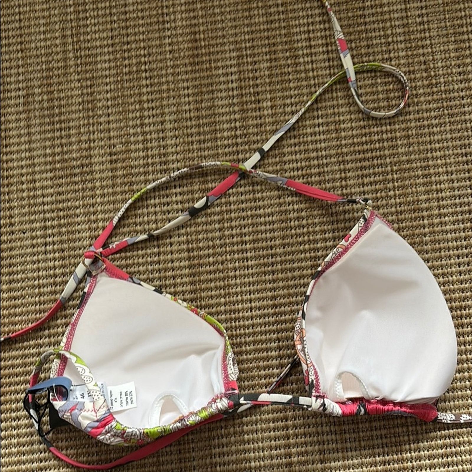 Blumarine NWT Blumarine Floral Bikini Set in Pink and Green Size L Size ONE SIZE - 7 Thumbnail