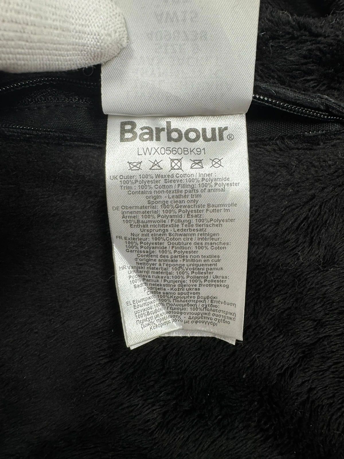 Barbour Barbour International Wax Asymmetrical Jacket Biker UK8 US4 Size S / US 4 / IT 40 - 20 Thumbnail