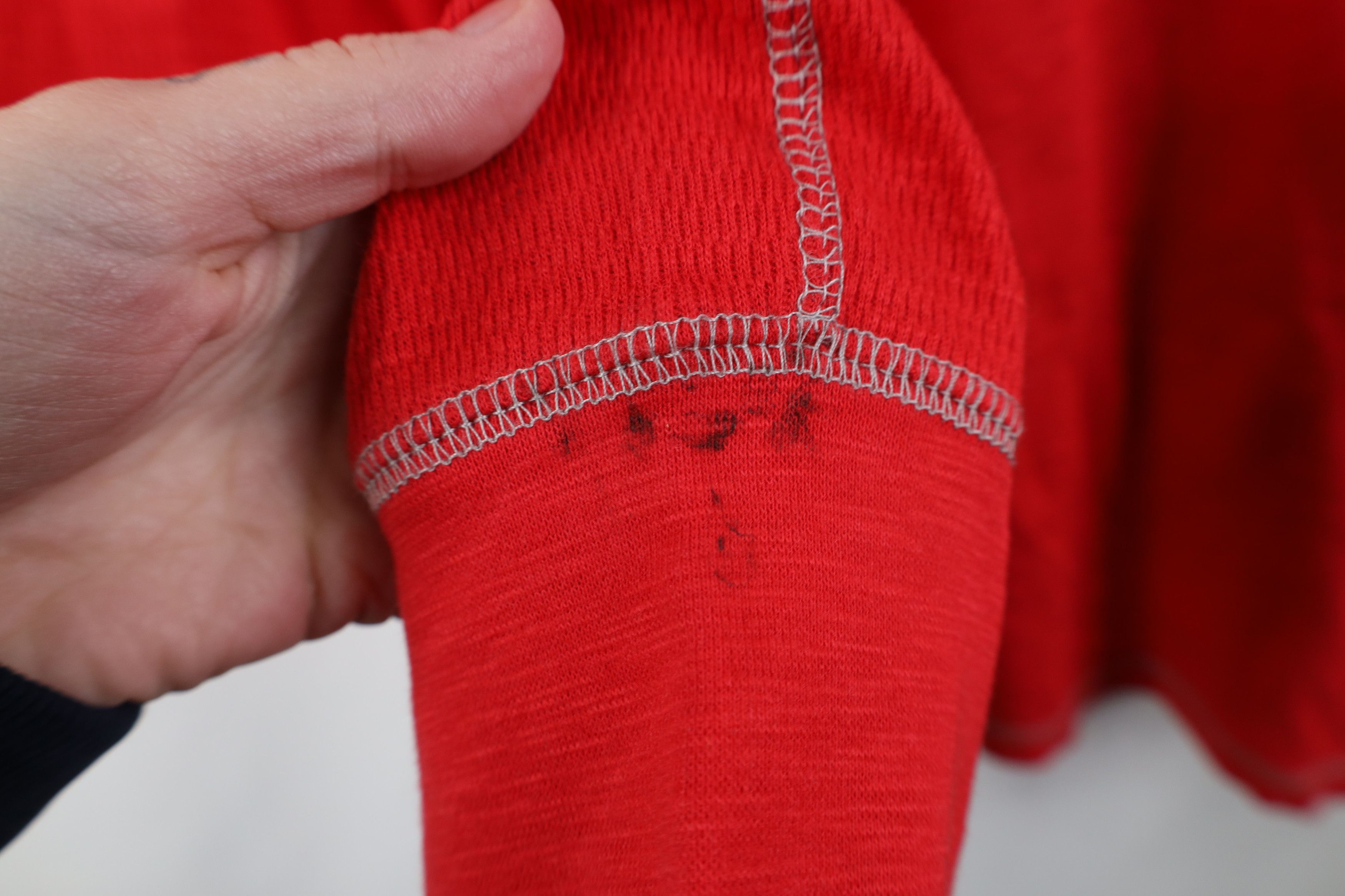 Vintage Deadstock Vintage Y2K Hockey Thermal Waffle Knit T-Shirt Size US XL / EU 56 / 4 - 11 Thumbnail