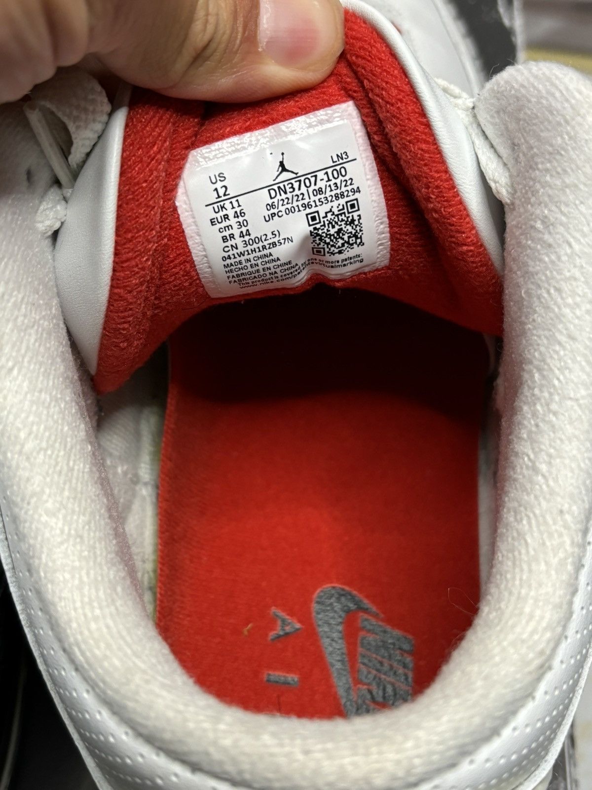 Jordan Brand Air Jordan 3 Retro cement reimagined Size US 12 / EU 45 - 6 Thumbnail