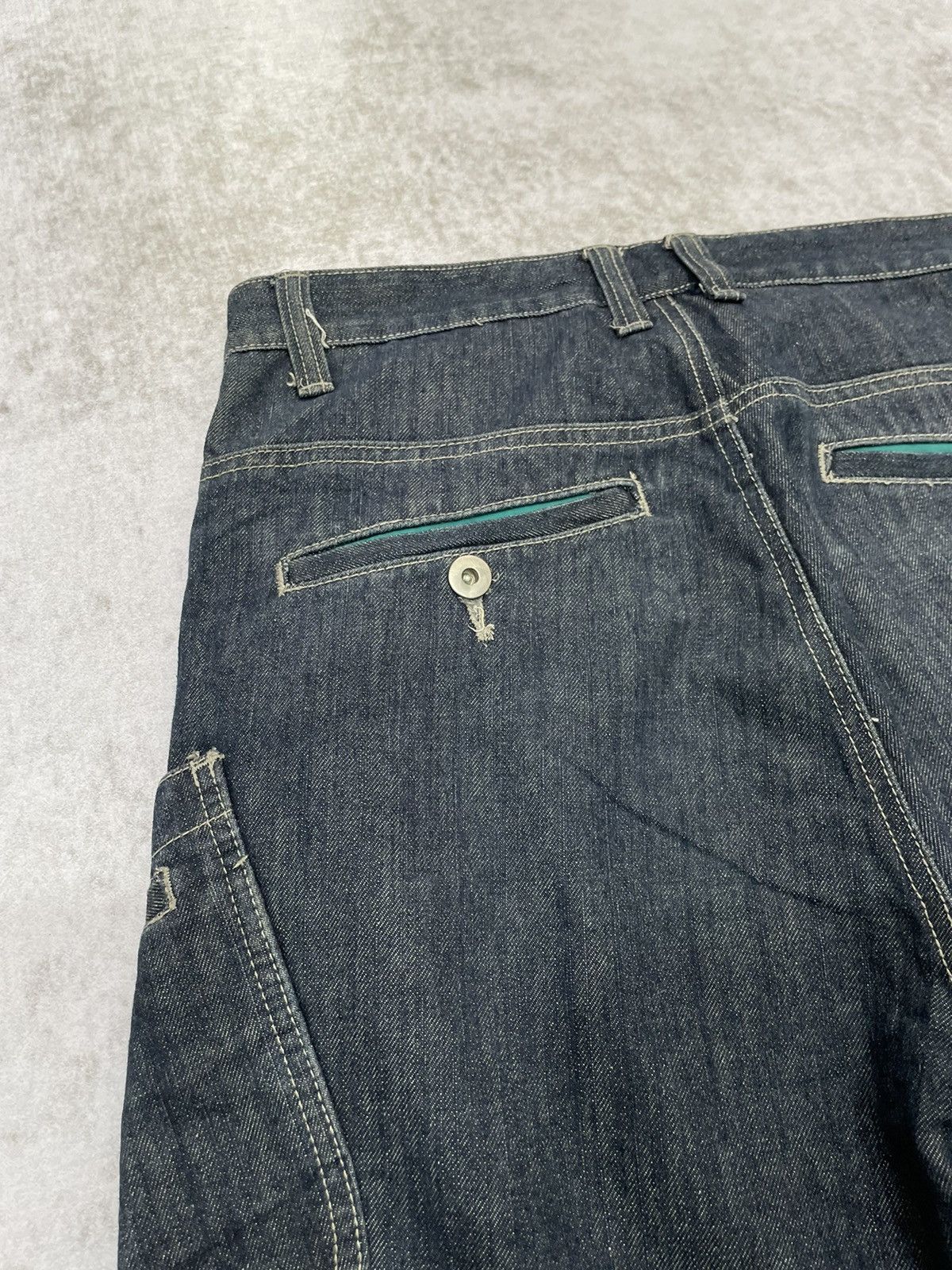 If Six Was Nine × Japanese Brand × Le Grande Bleu (L.G.B.) 2000s junggle storm denim pants y2k style Size US 32 / EU 48 - 9 Thumbnail