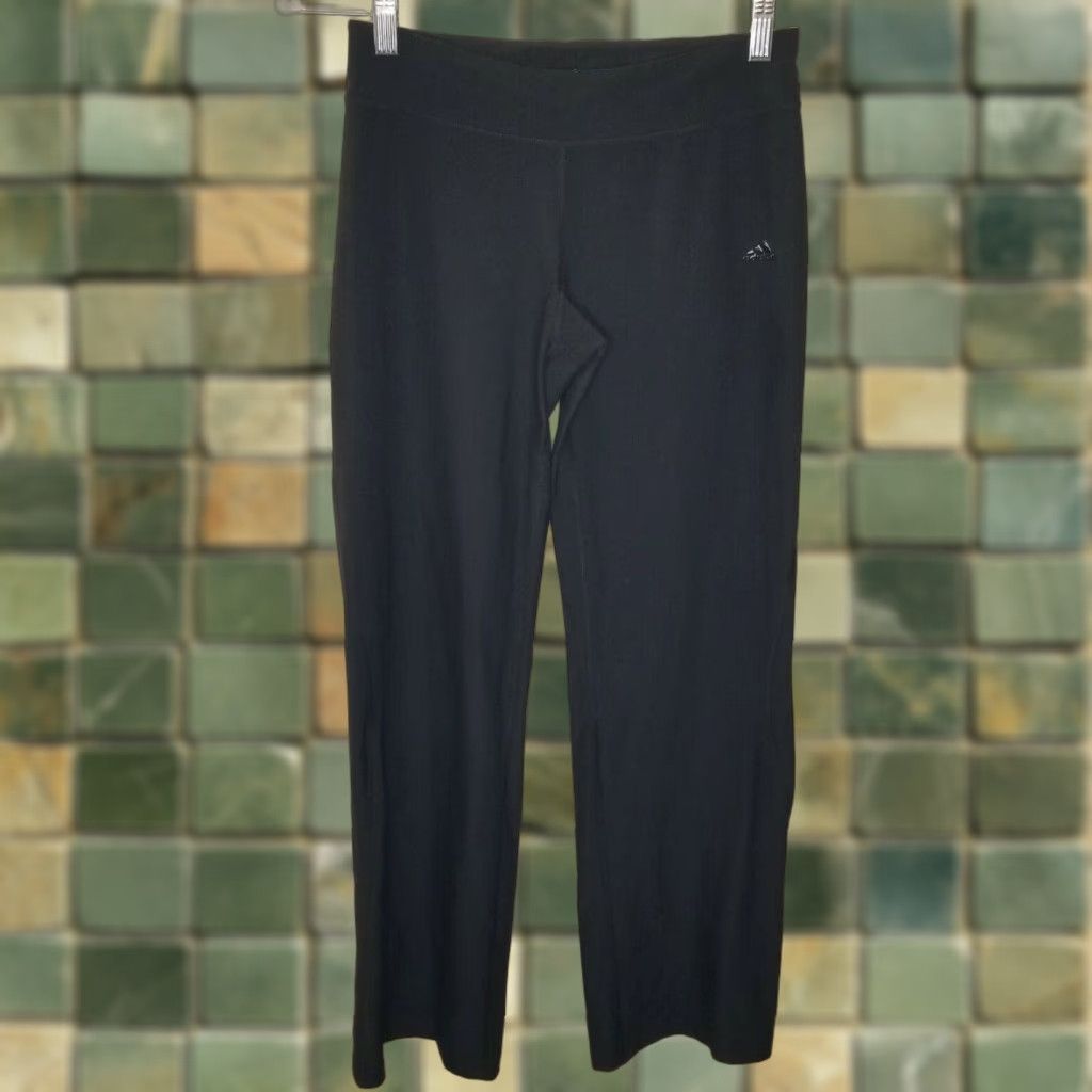 Adidas Adidas Women's Pants Activewear Loose Size S Black Climalite Size 28" / US 6 / IT 42 - 1 Thumbnail