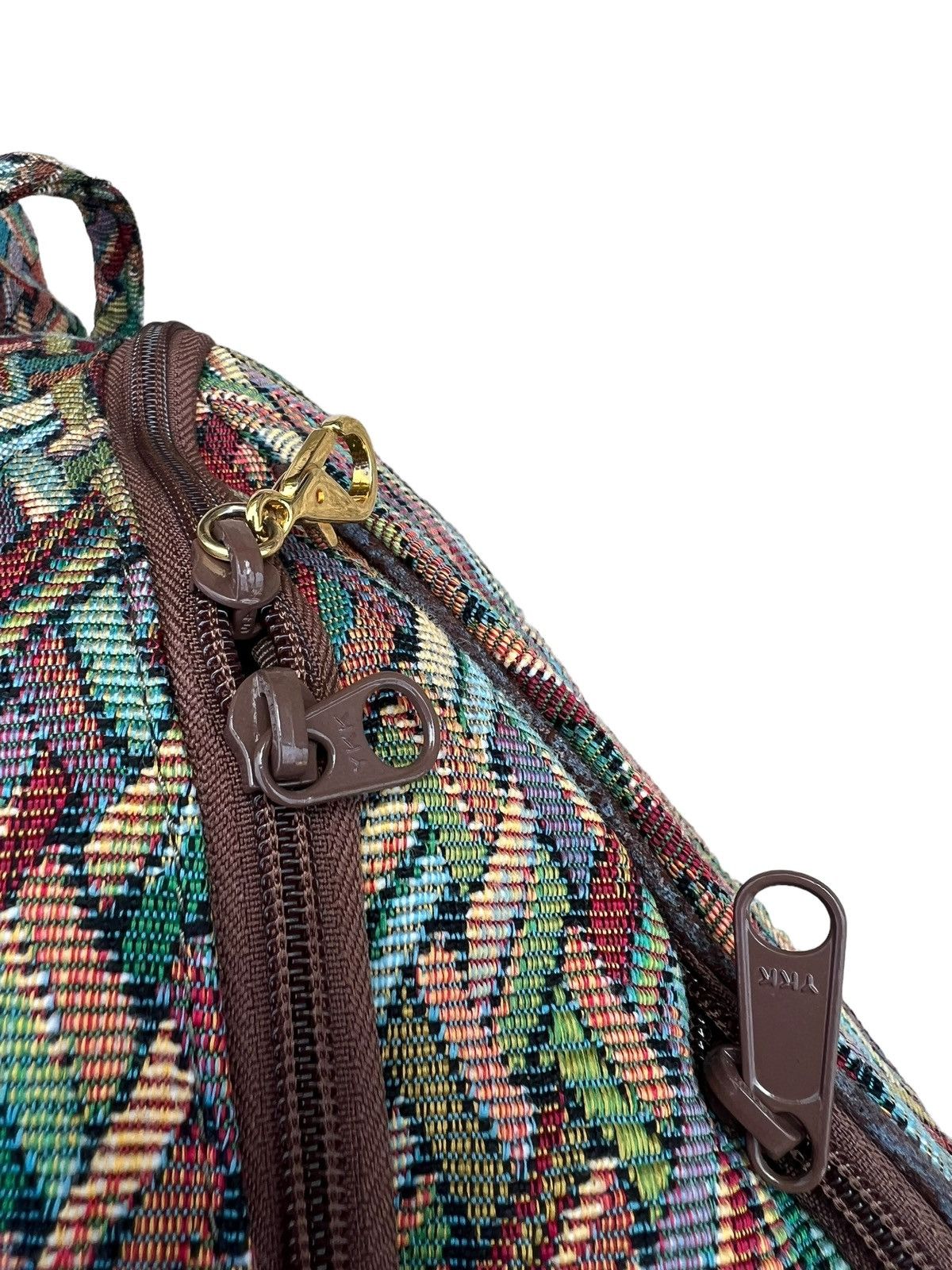 Vintage Vintage Yamatoya Ravi Ravi Japan Jacquard Backpack Bag Size ONE SIZE - 11 Thumbnail
