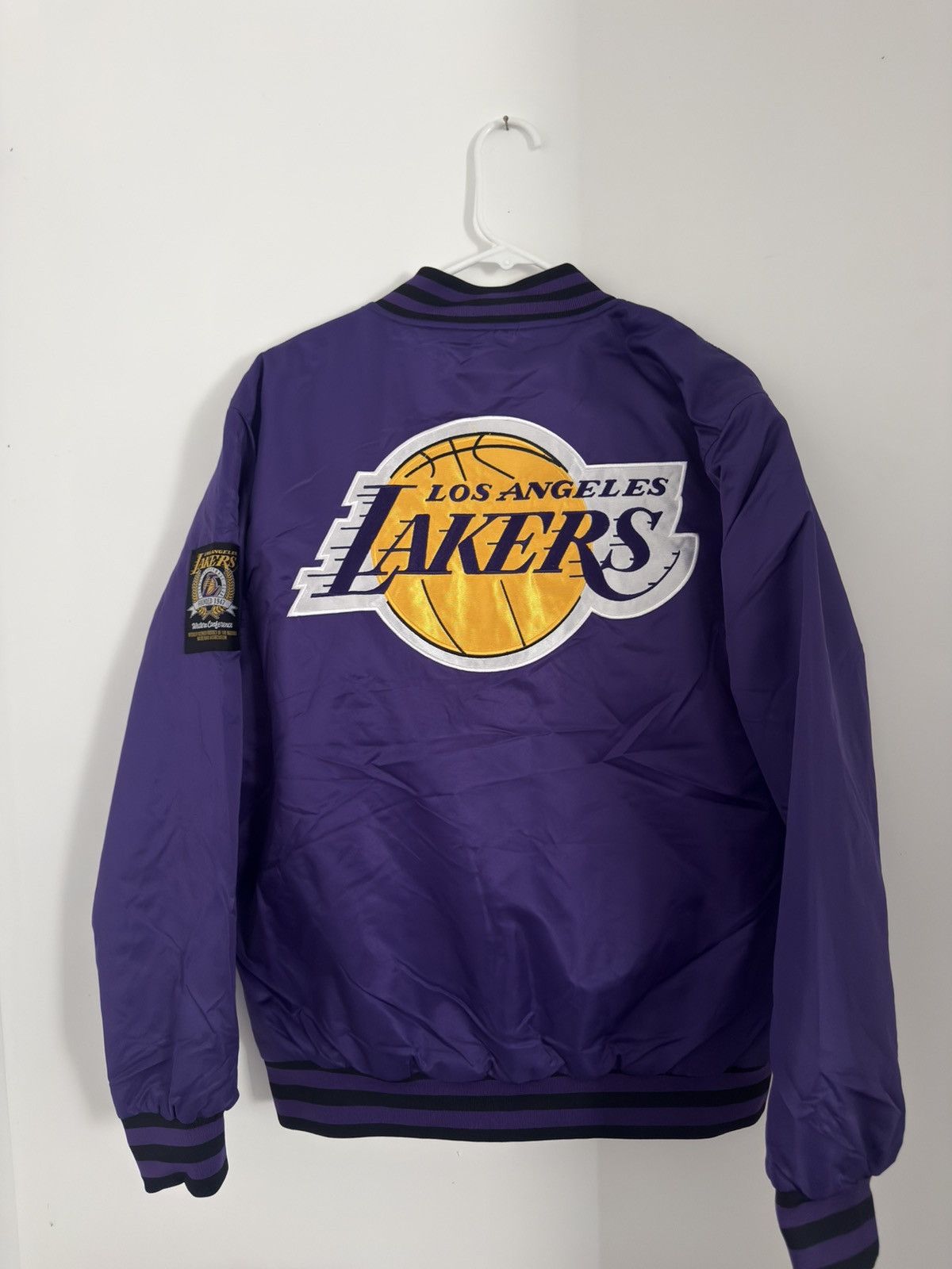 NBA Los Ángeles Lakers Purple and Gold Jacket Size US M / EU 48-50 / 2 - 2 Thumbnail