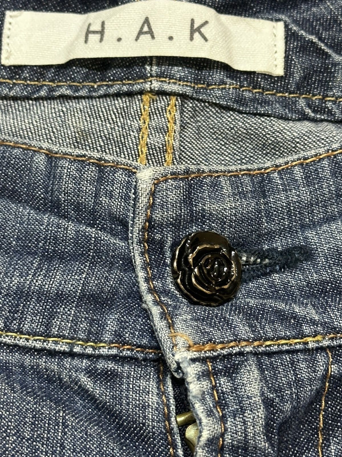 Japanese Brand H.A.K Japan Baggy Jeans With Loose Style and Faded Wash Size US 32 / EU 48 - 7 Thumbnail
