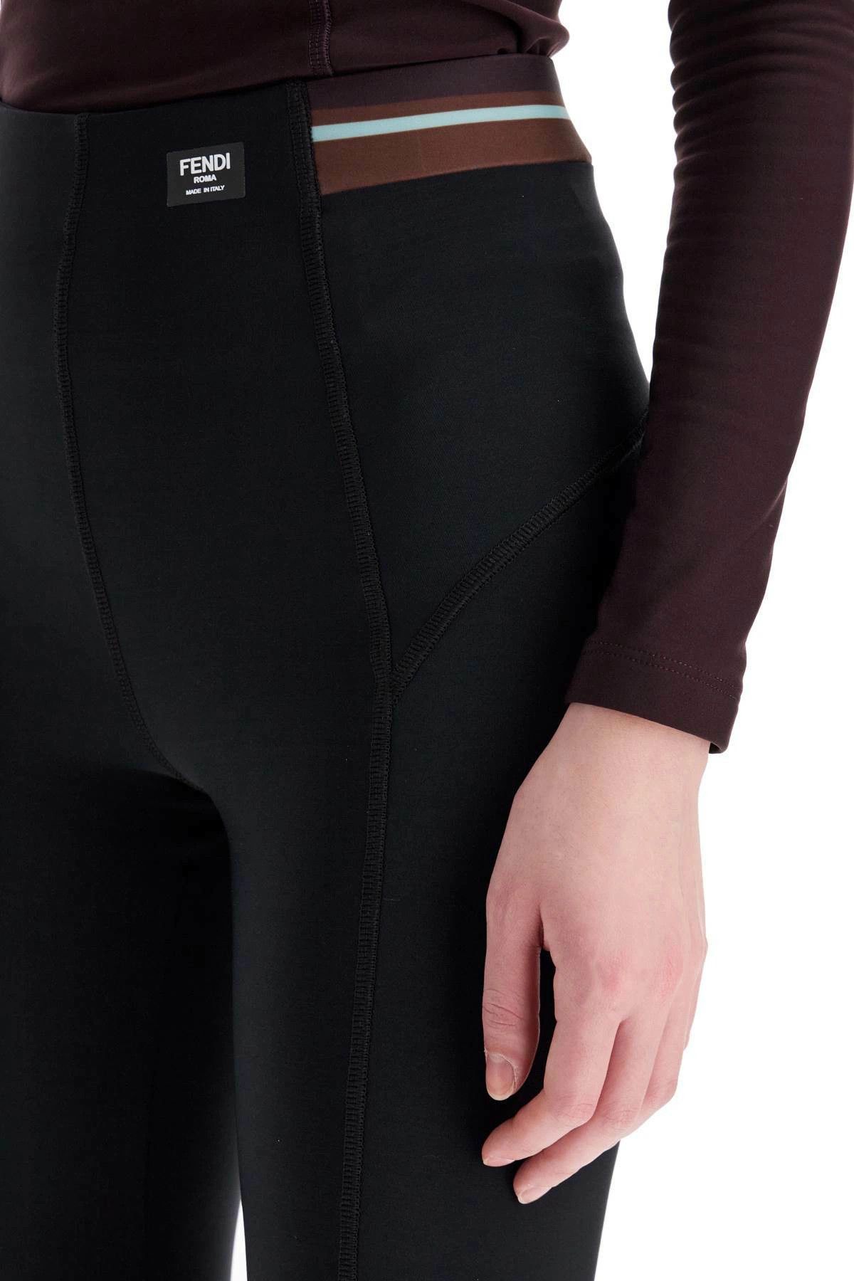 Fendi o1s1wg110226 Lagging in Black Size 28" / US 6 / IT 42 - 2 Thumbnail