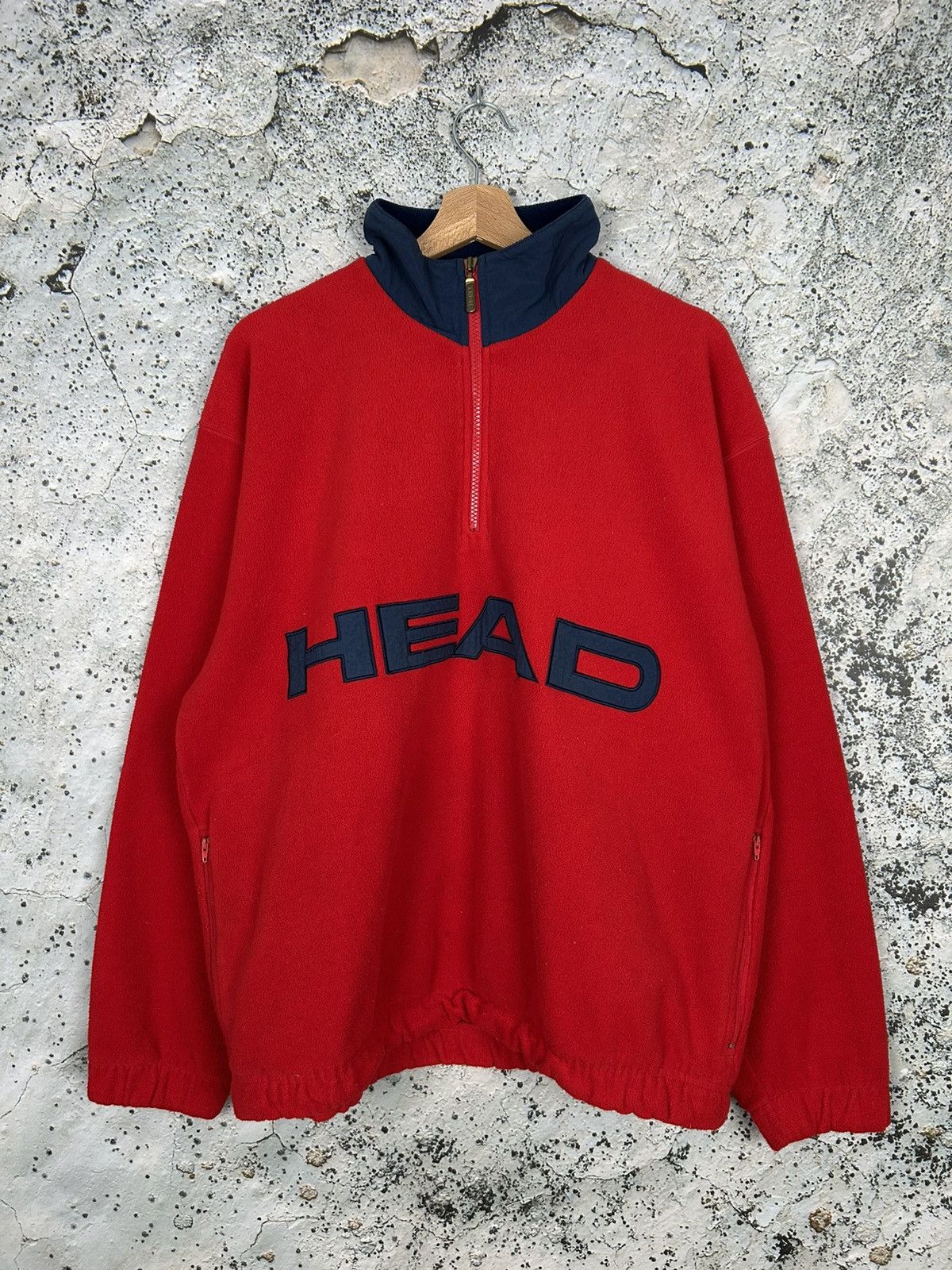 Vintage Vintage Head Ski Snowboarding Fleece Baggy Boxy Hype Skate Size US M / EU 48-50 / 2 - 1 Thumbnail