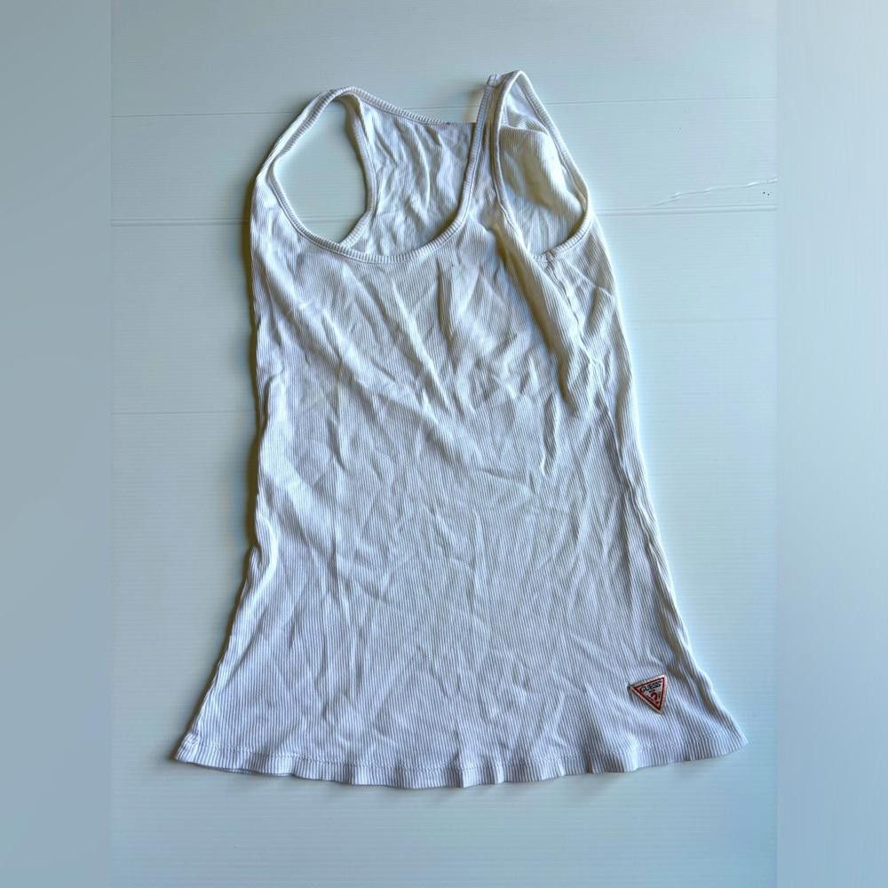 Guess Y2K Guess White Cami Size L / US 10 / IT 46 - 1 Thumbnail