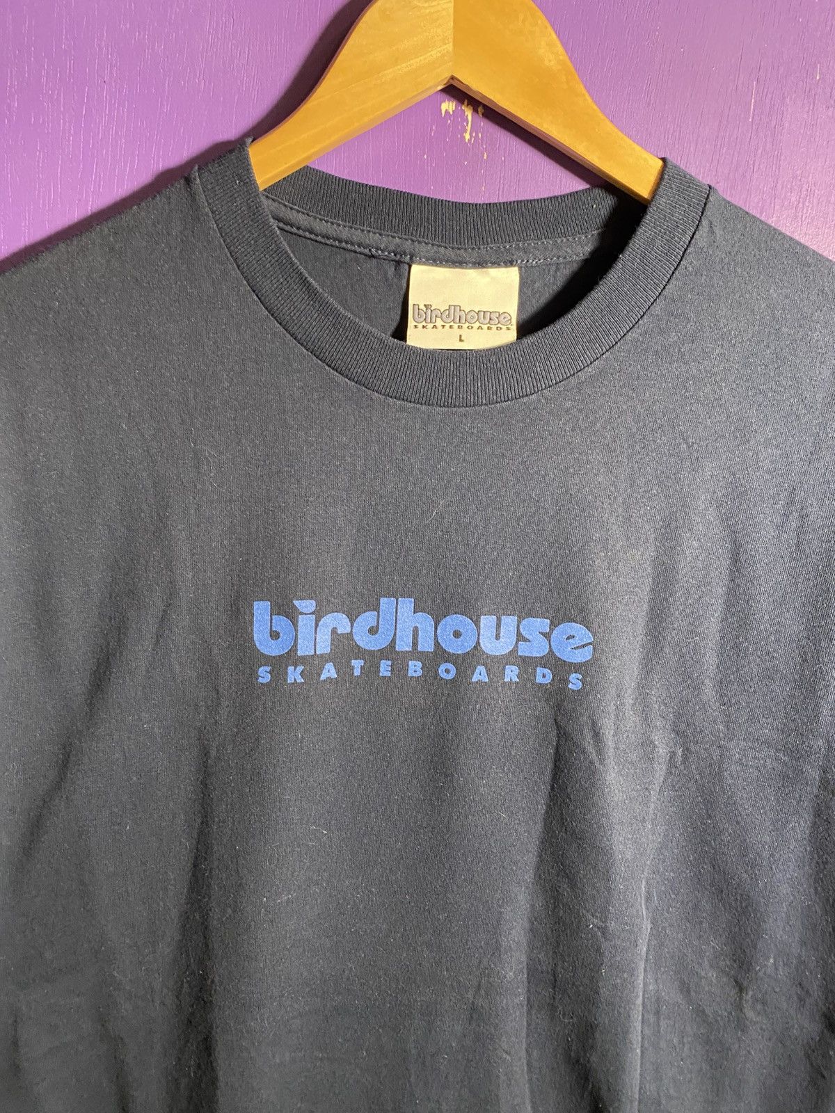Other Vintage 90s Birdhouse skateboards logo t-shirt Size US L / EU 52-54 / 3 - 3 Thumbnail