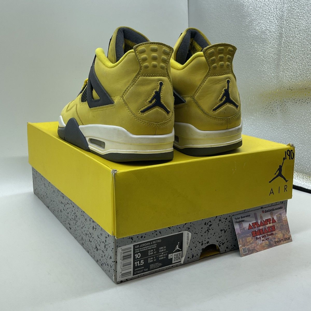 Jordan Brand Air Jordan 4 lighting Size US 10 / EU 43 - 4 Thumbnail