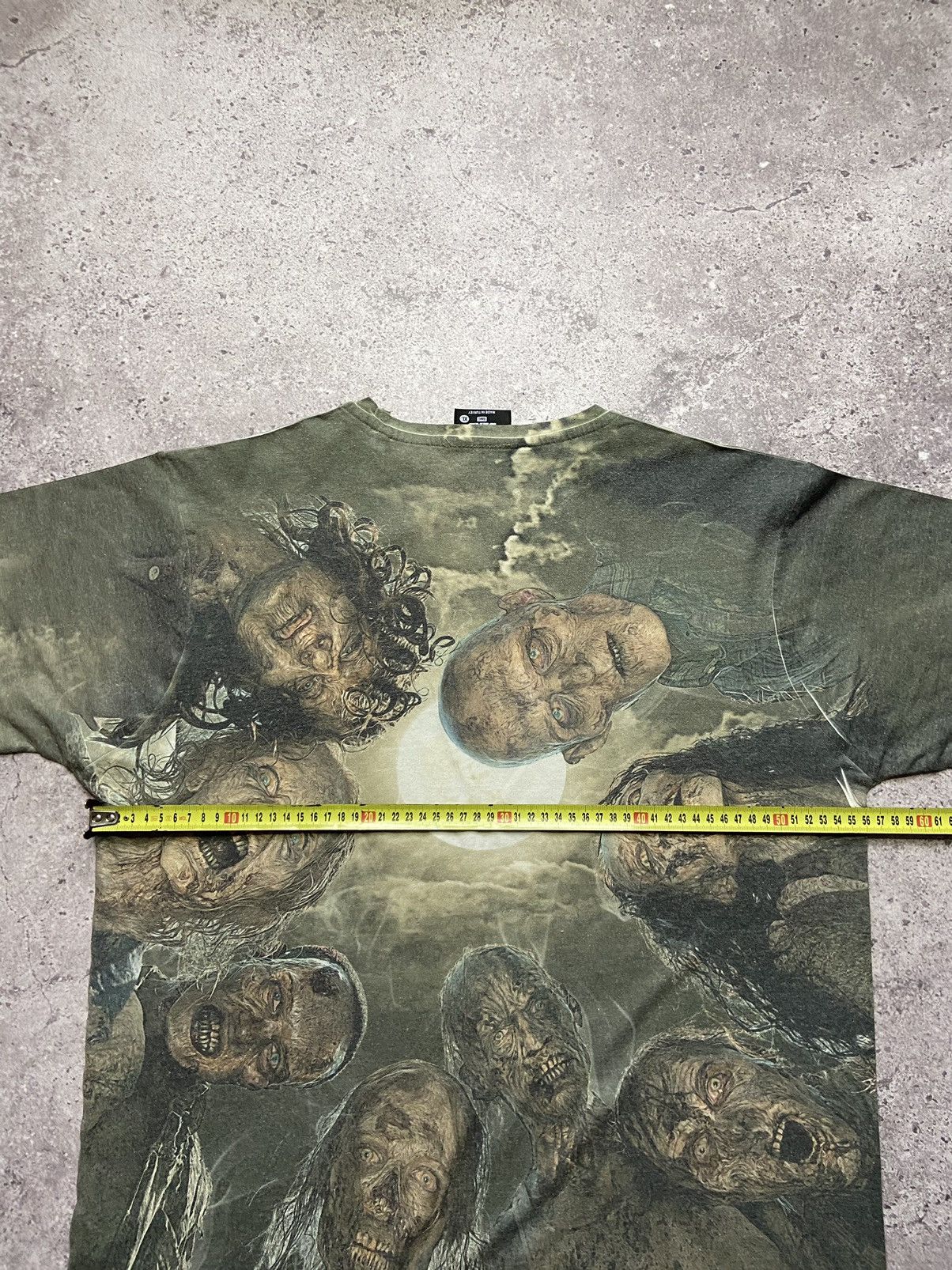 Vintage Vintage The Walking Dead AMC 2015 Promo Print T-Shirt Tee Size US XL / EU 56 / 4 - 4 Thumbnail